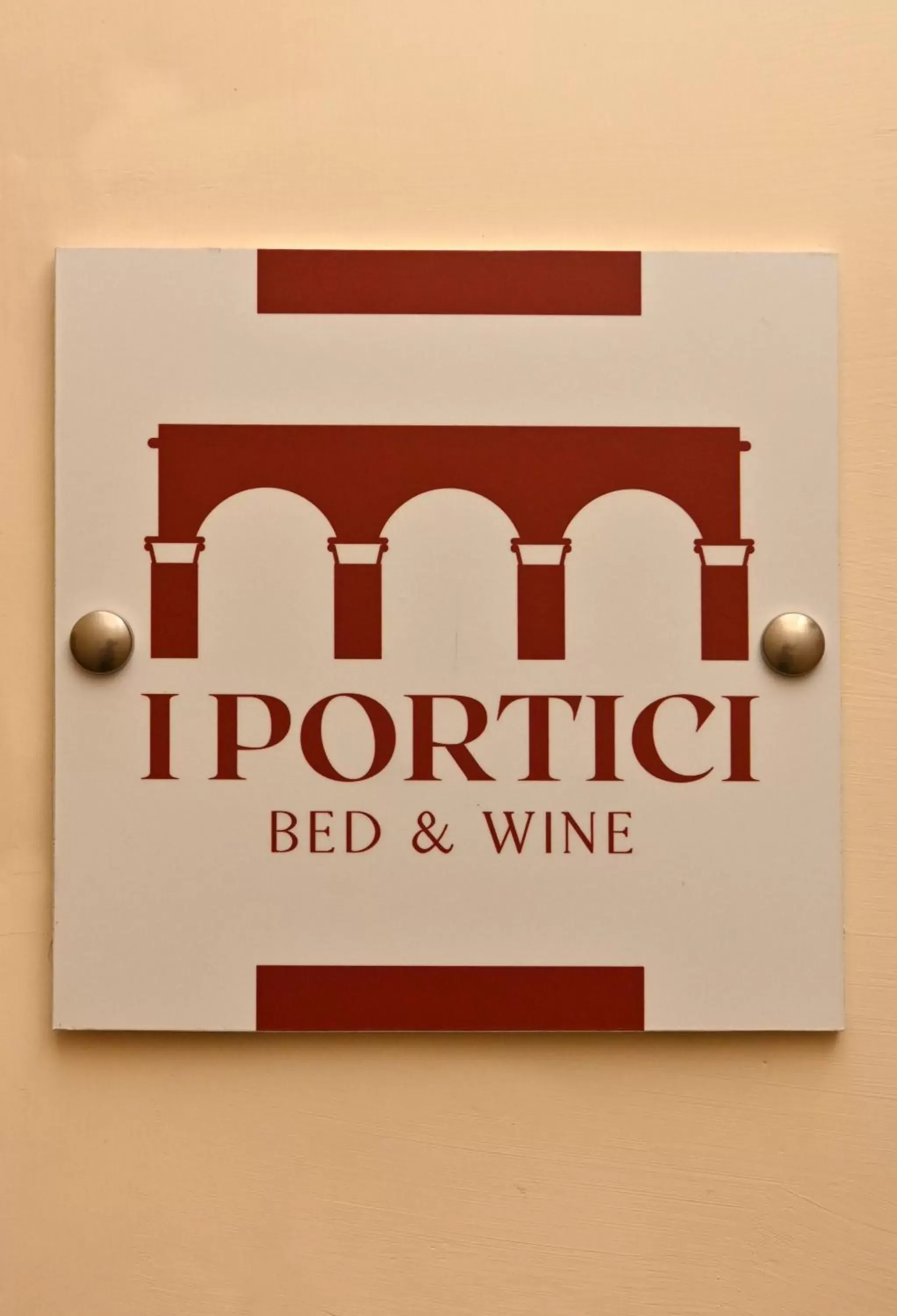 Property logo or sign in B&B a Capua - I PORTICI del centro