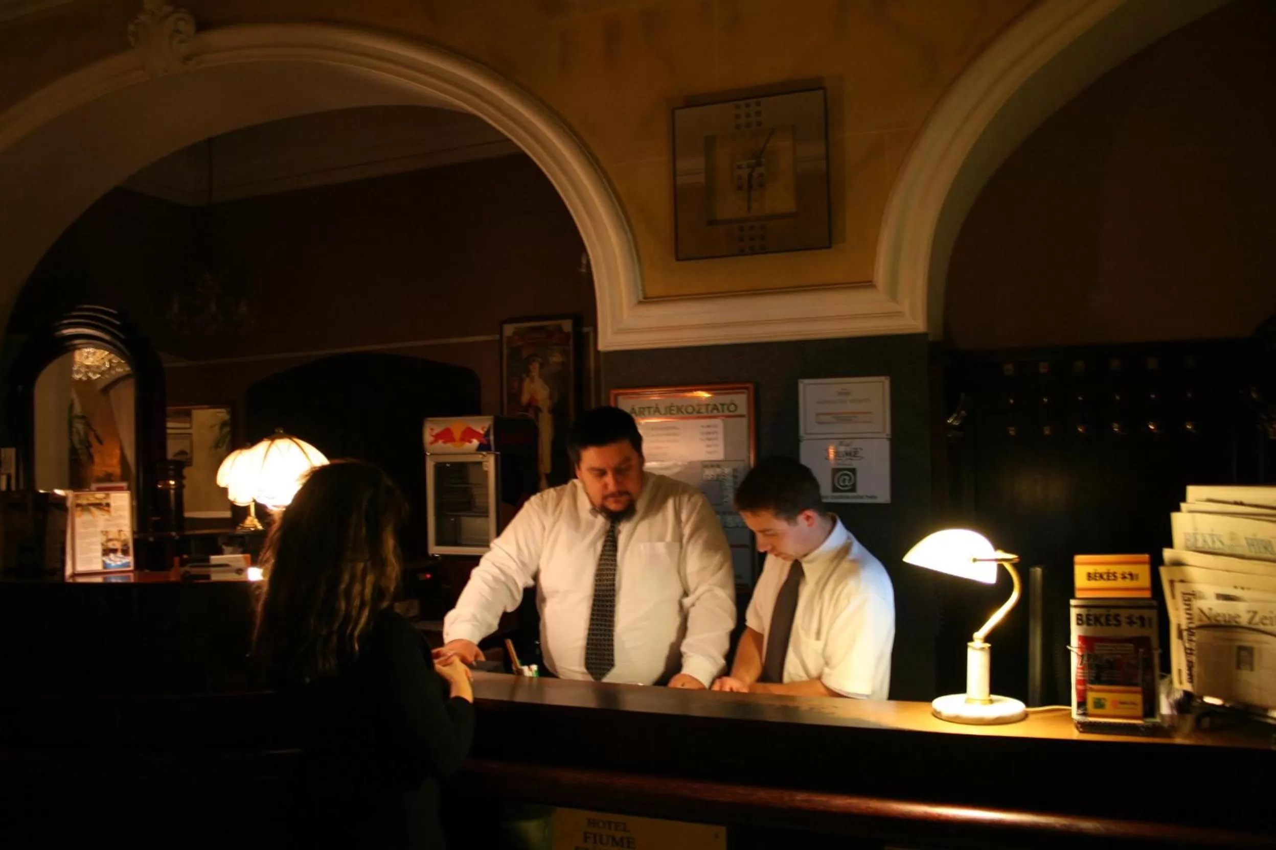 Lobby or reception in Fiume Hotel