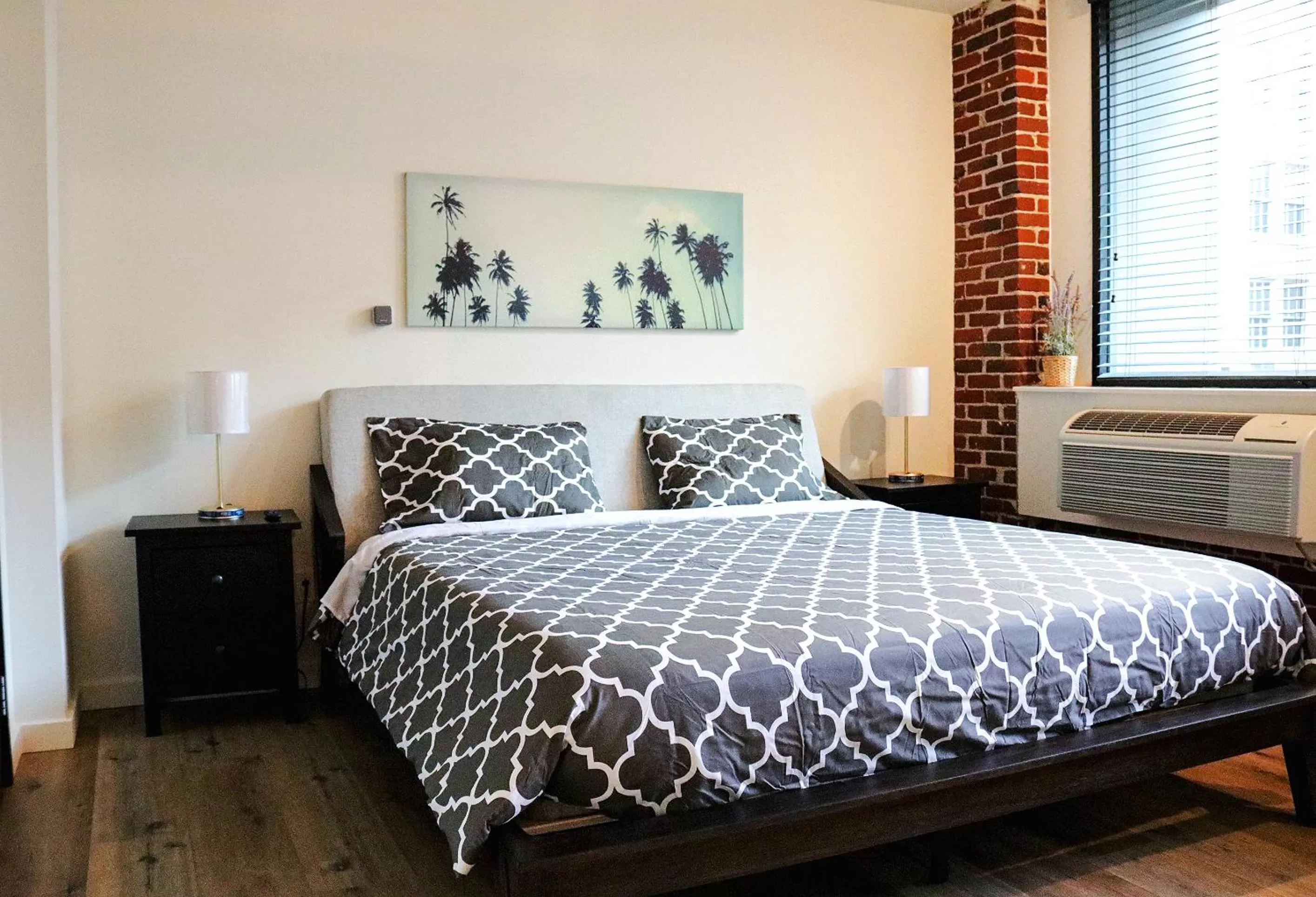 Bed in The Haas Suites