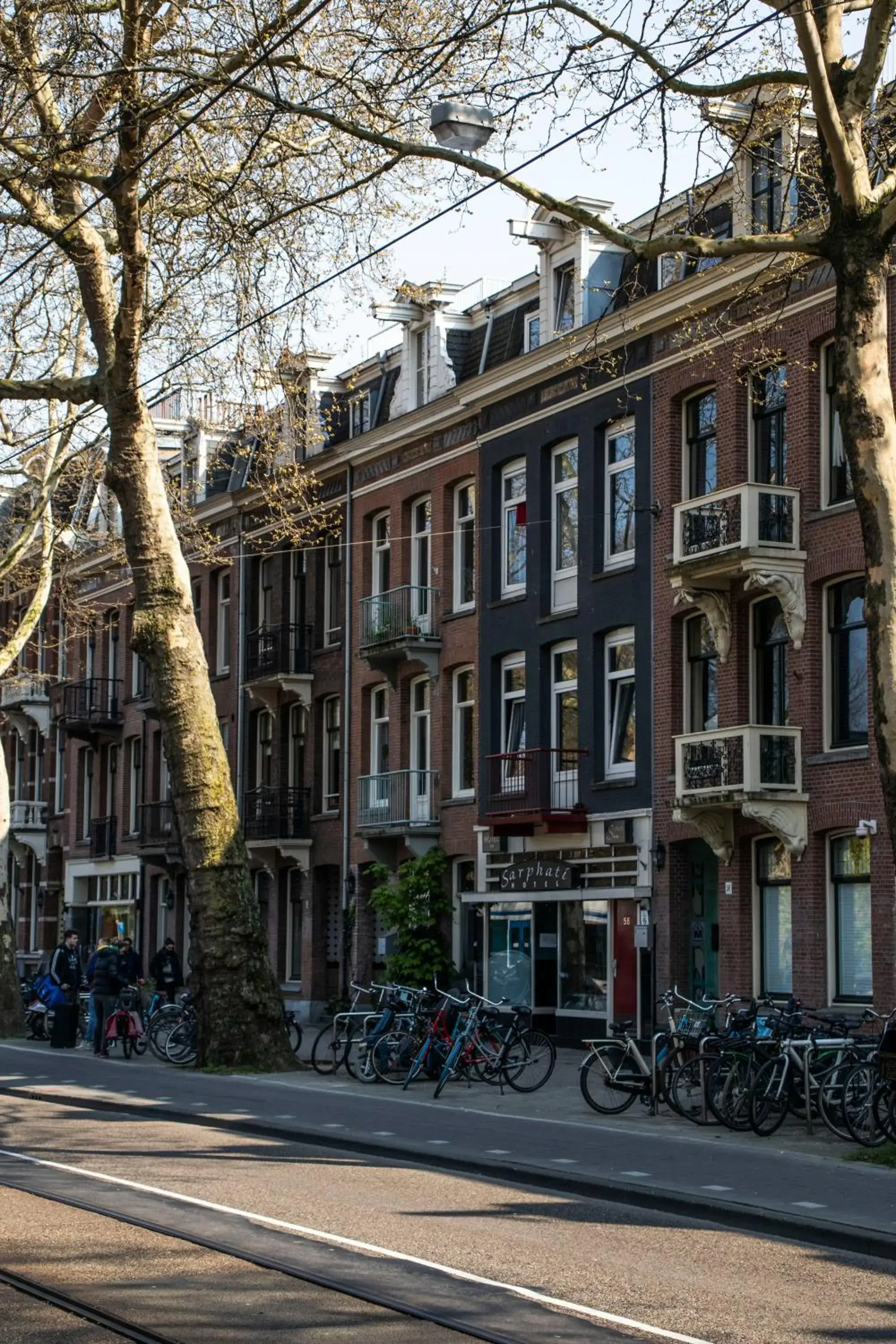 Property Building in Amsterdam Hostel Sarphati