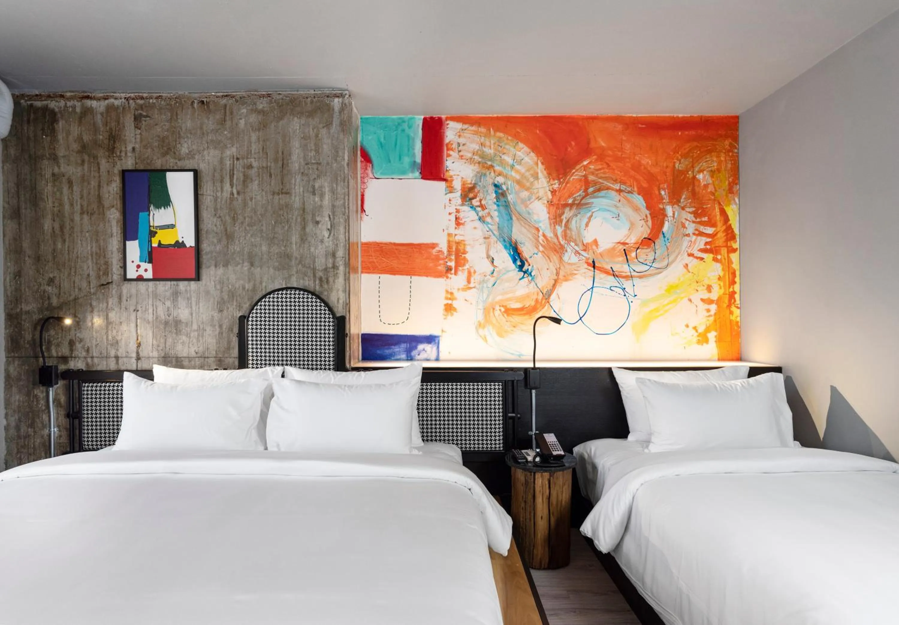 Bed in MeStyle Museum Hotel