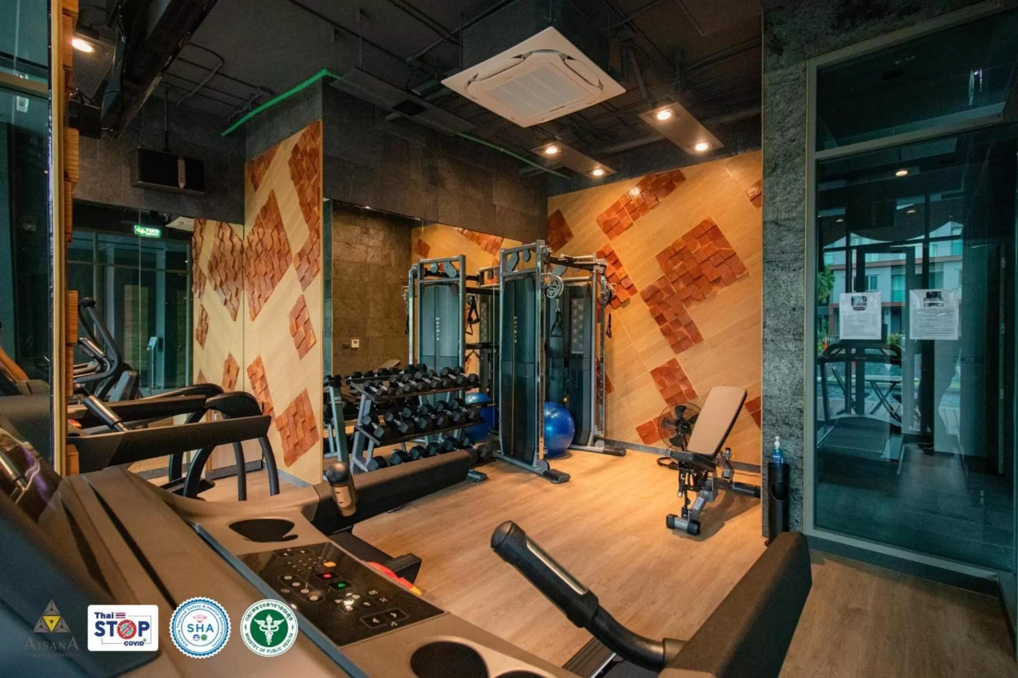 Fitness centre/facilities in AisanA Hotel Korat