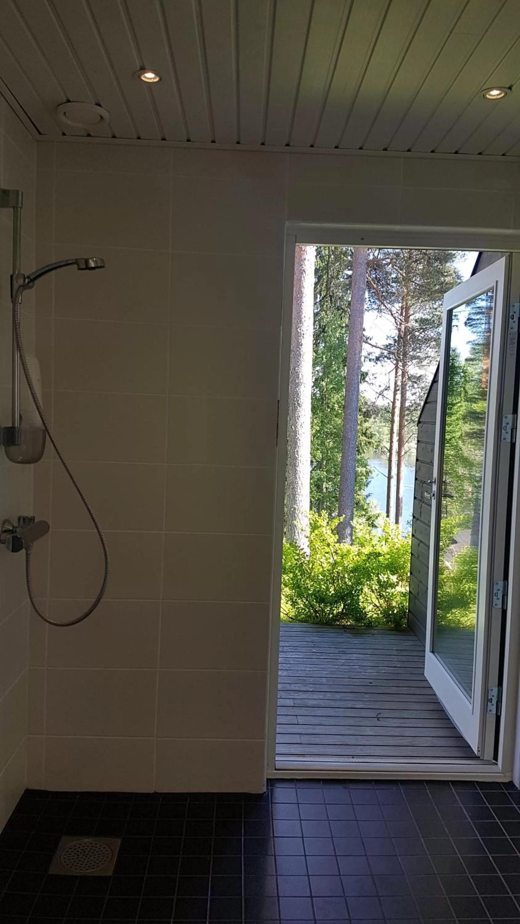 Shower in Varjola Holiday Center