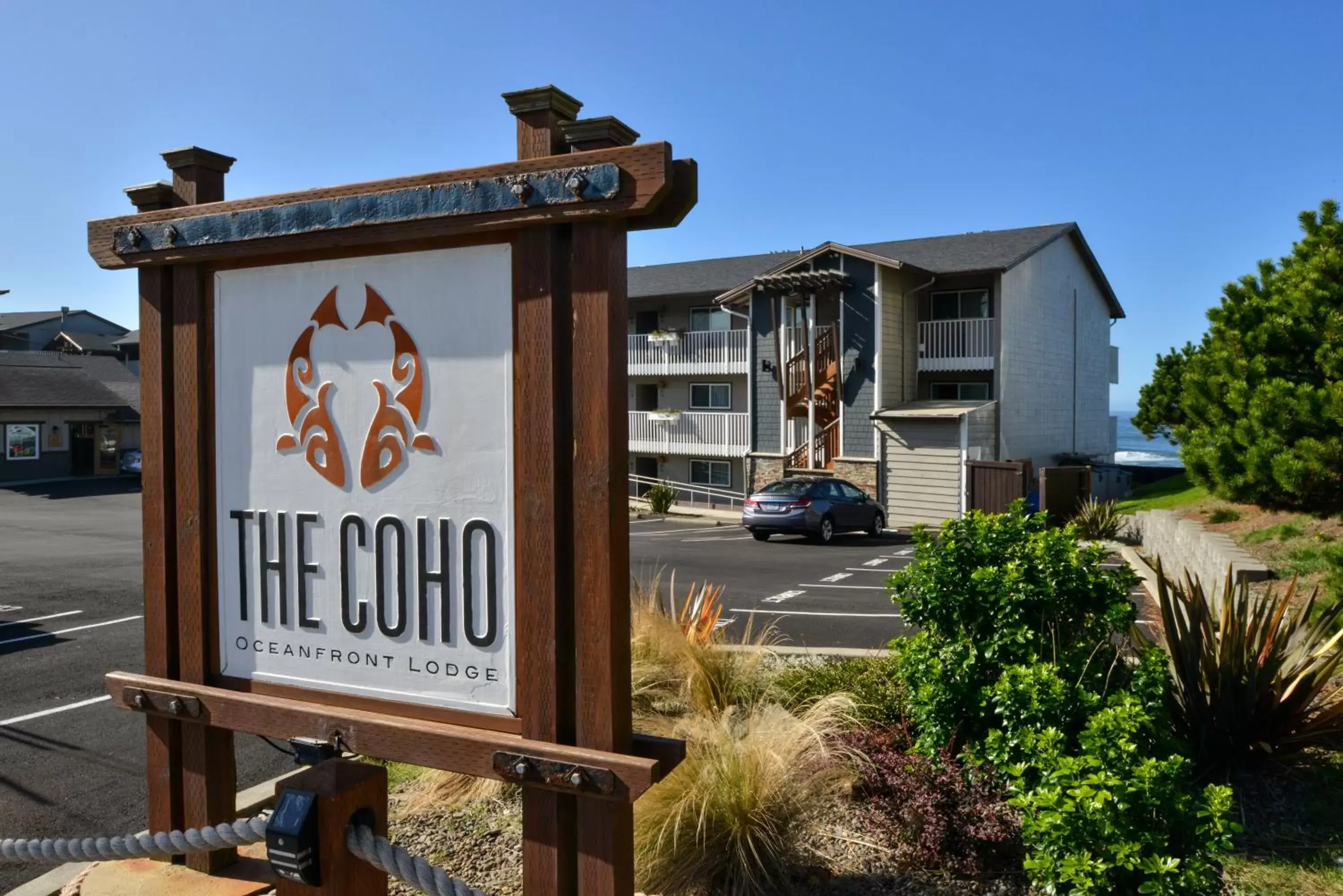 Property Building in The Coho Oceanfront Lodge