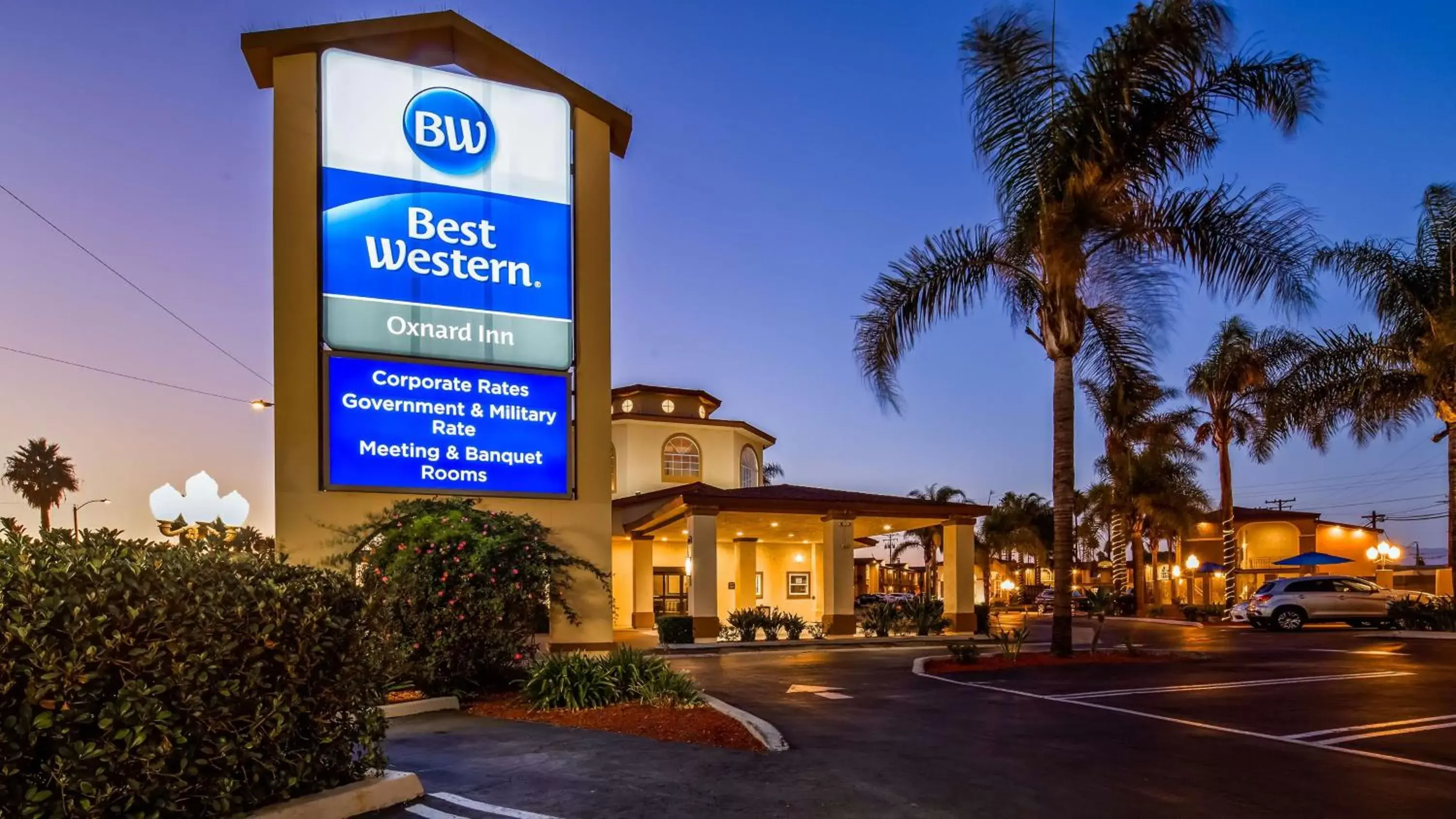 Property Building in Best Western Oxnard Inn