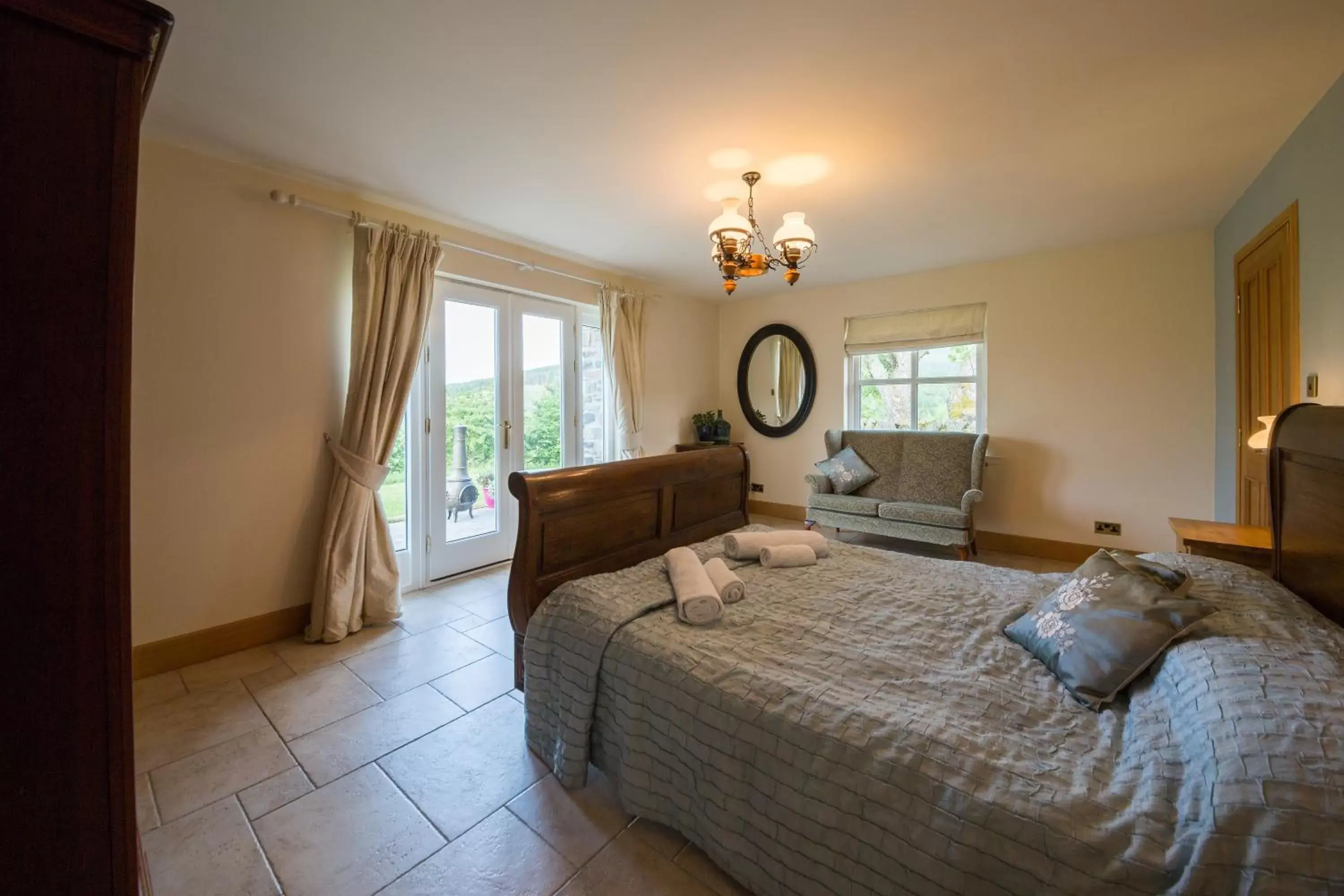 Bedroom in Errichel House and Cottages