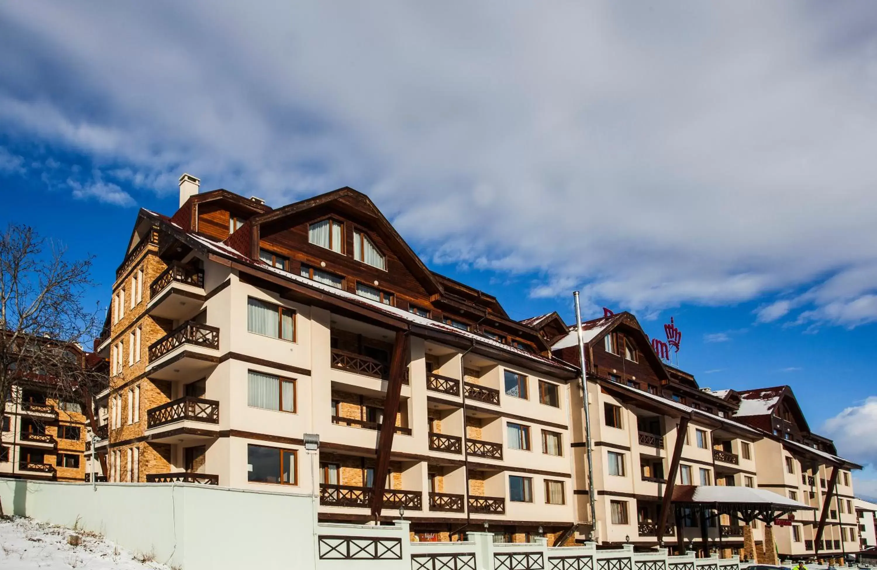 Property building, Winter in Regnum Bansko Ski Hotel & SPA