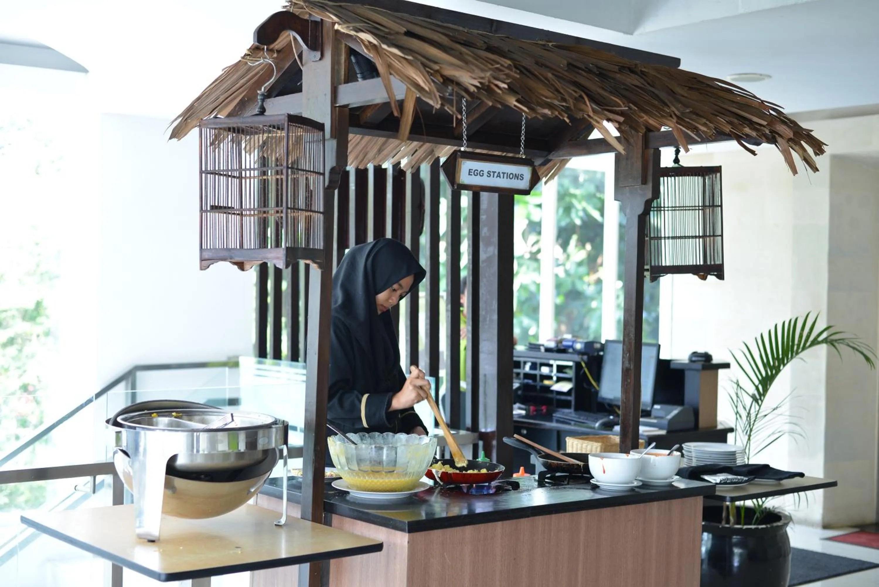 Breakfast in Whiz Prime Hotel Pajajaran Bogor