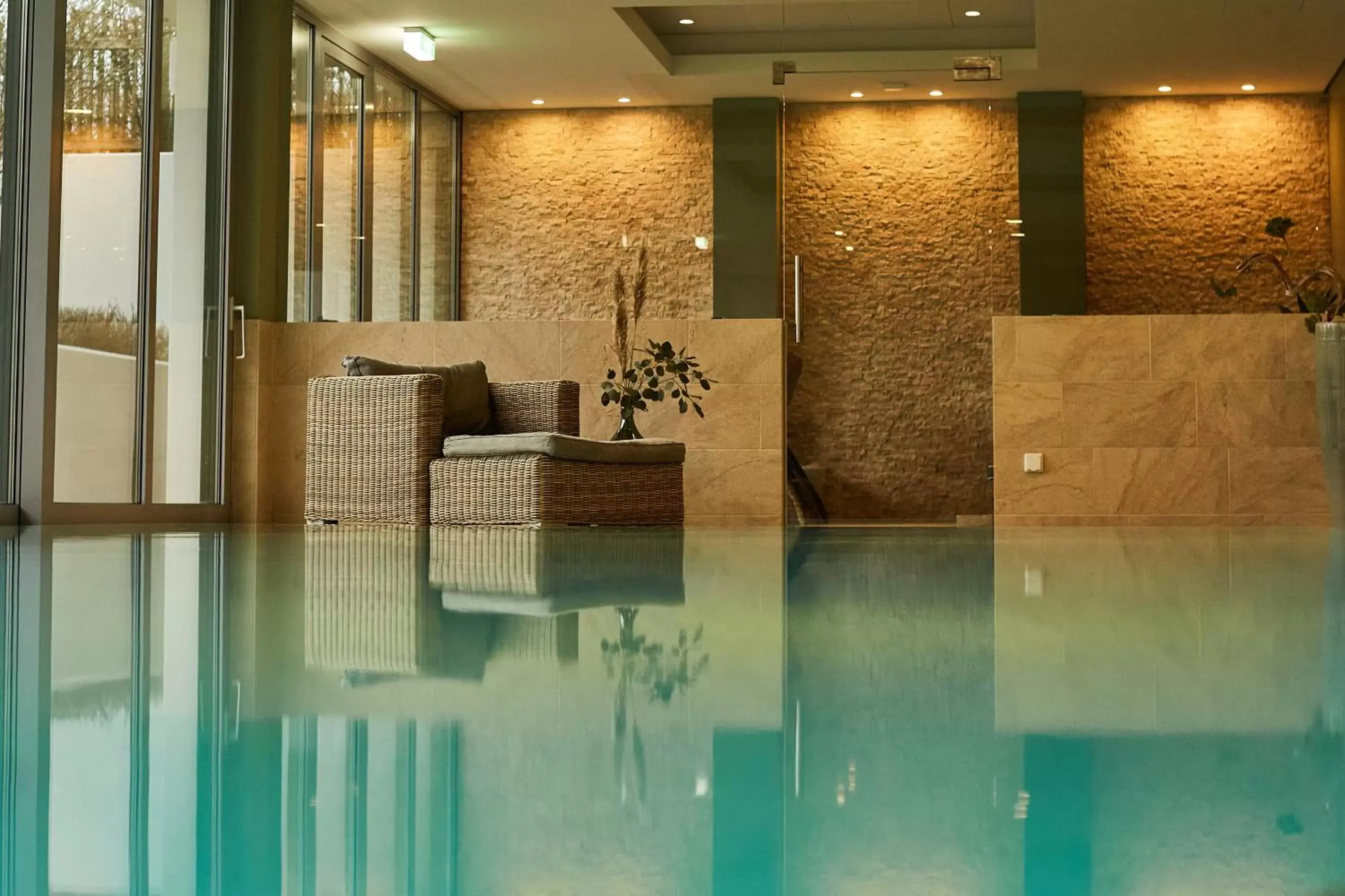 Swimming Pool in Romantik Hotel Fuchsbau
