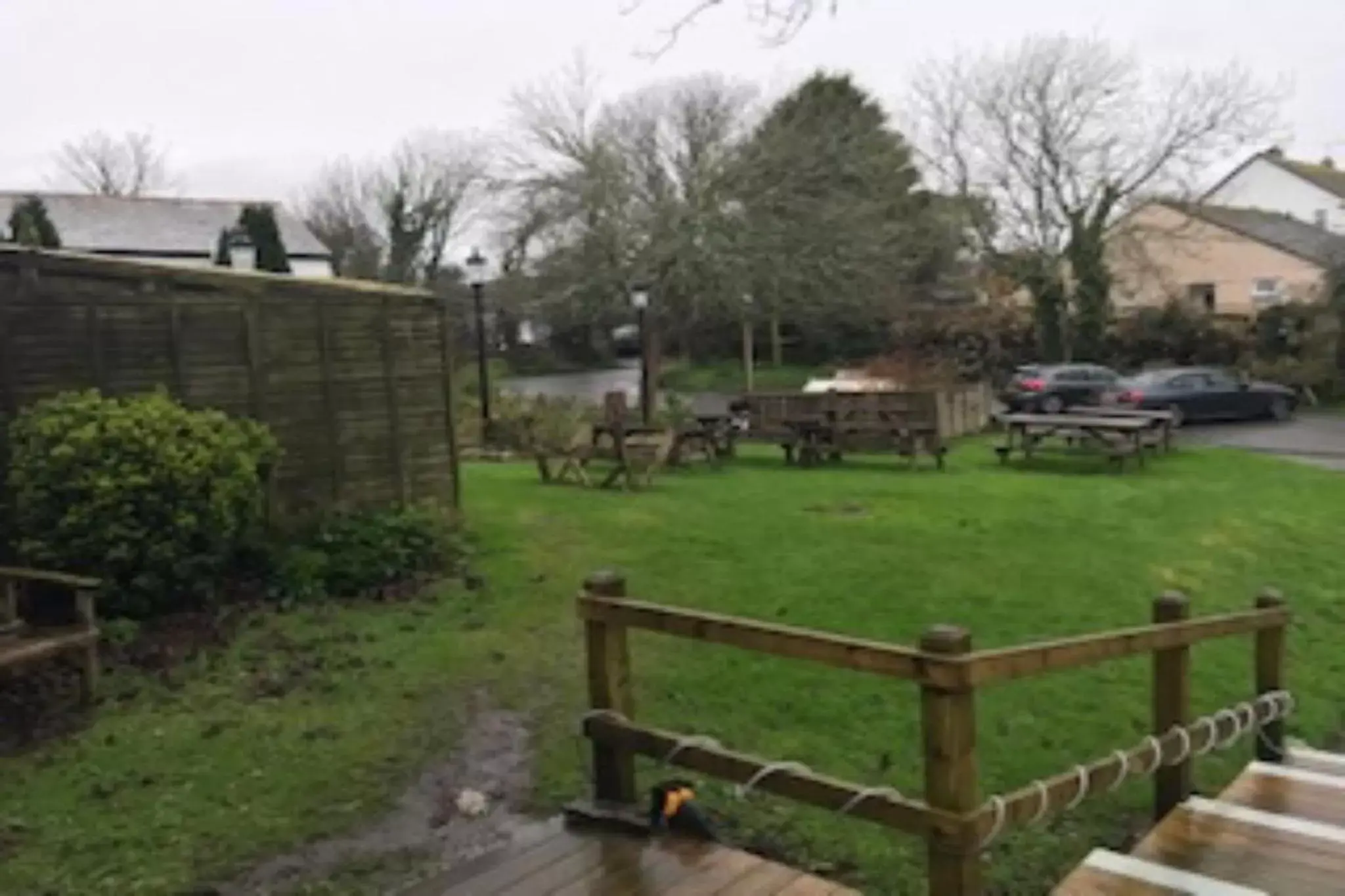 Garden in The Dolphin Inn