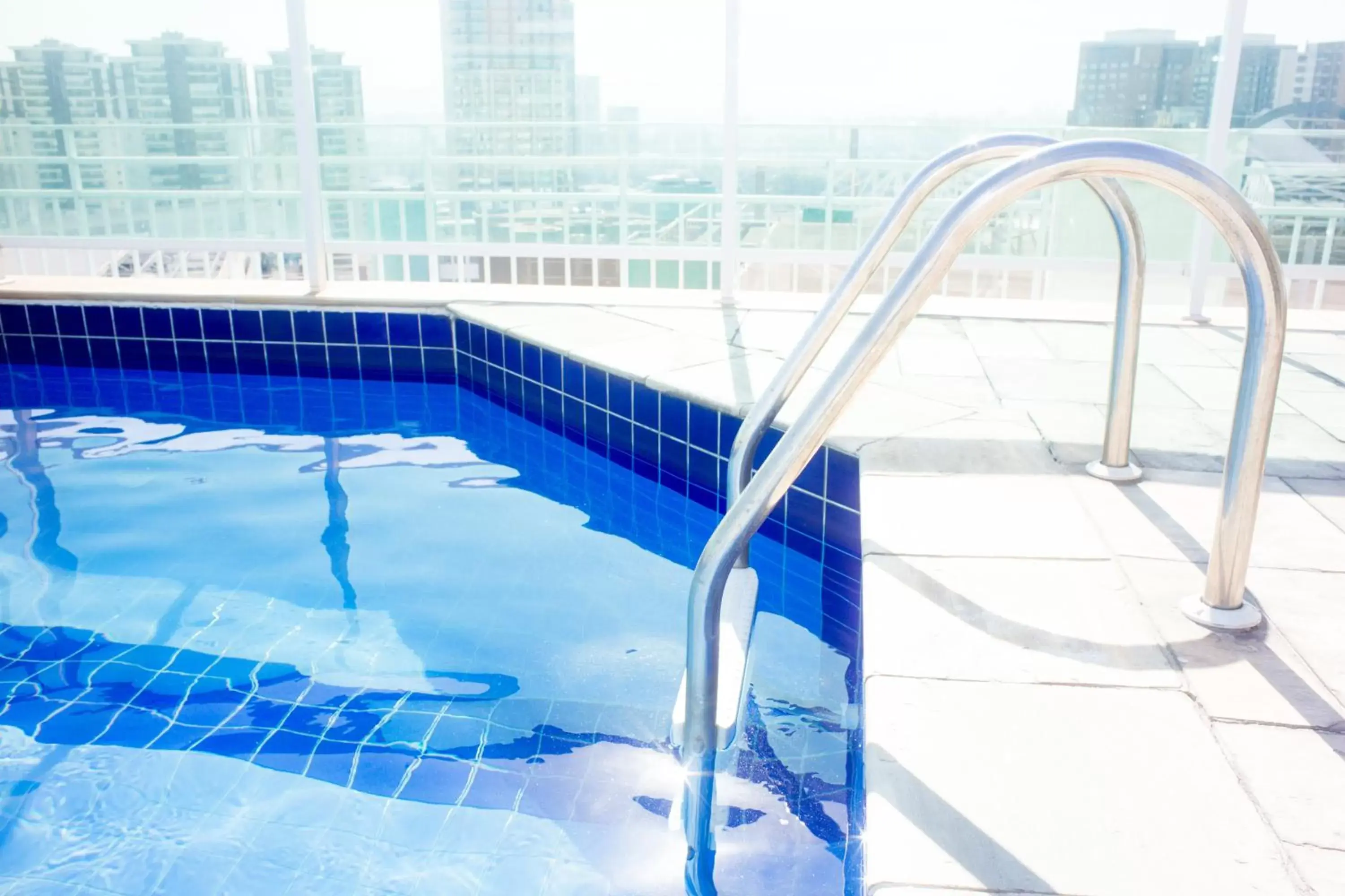 Pool view in Plaza Inn American Loft - Barra Funda Pool view in Plaza Inn American Loft - Barra Funda