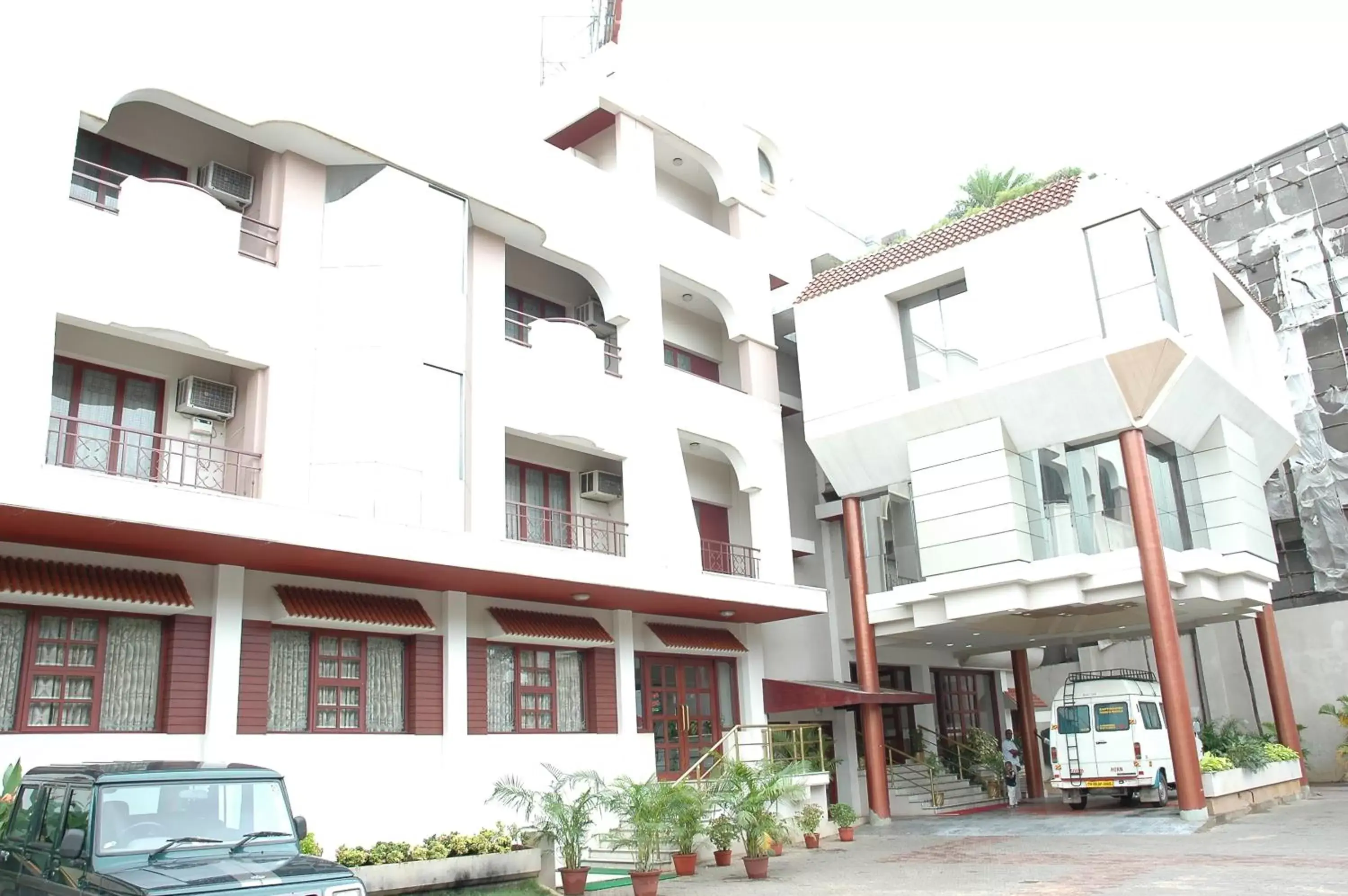 Facade/entrance, Property Building in Hotel Gnanam
