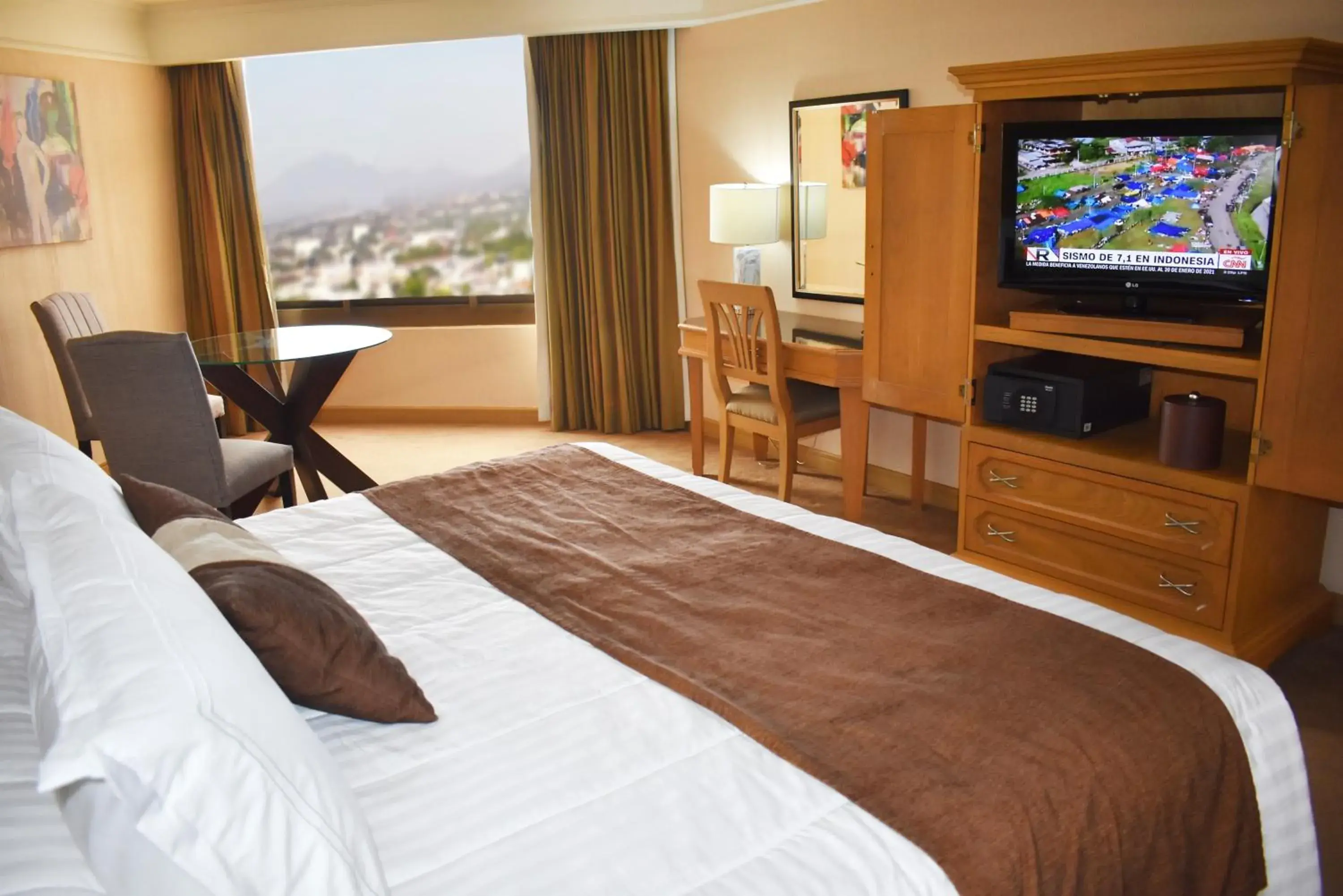 Bed in Hotel San Luis Lindavista