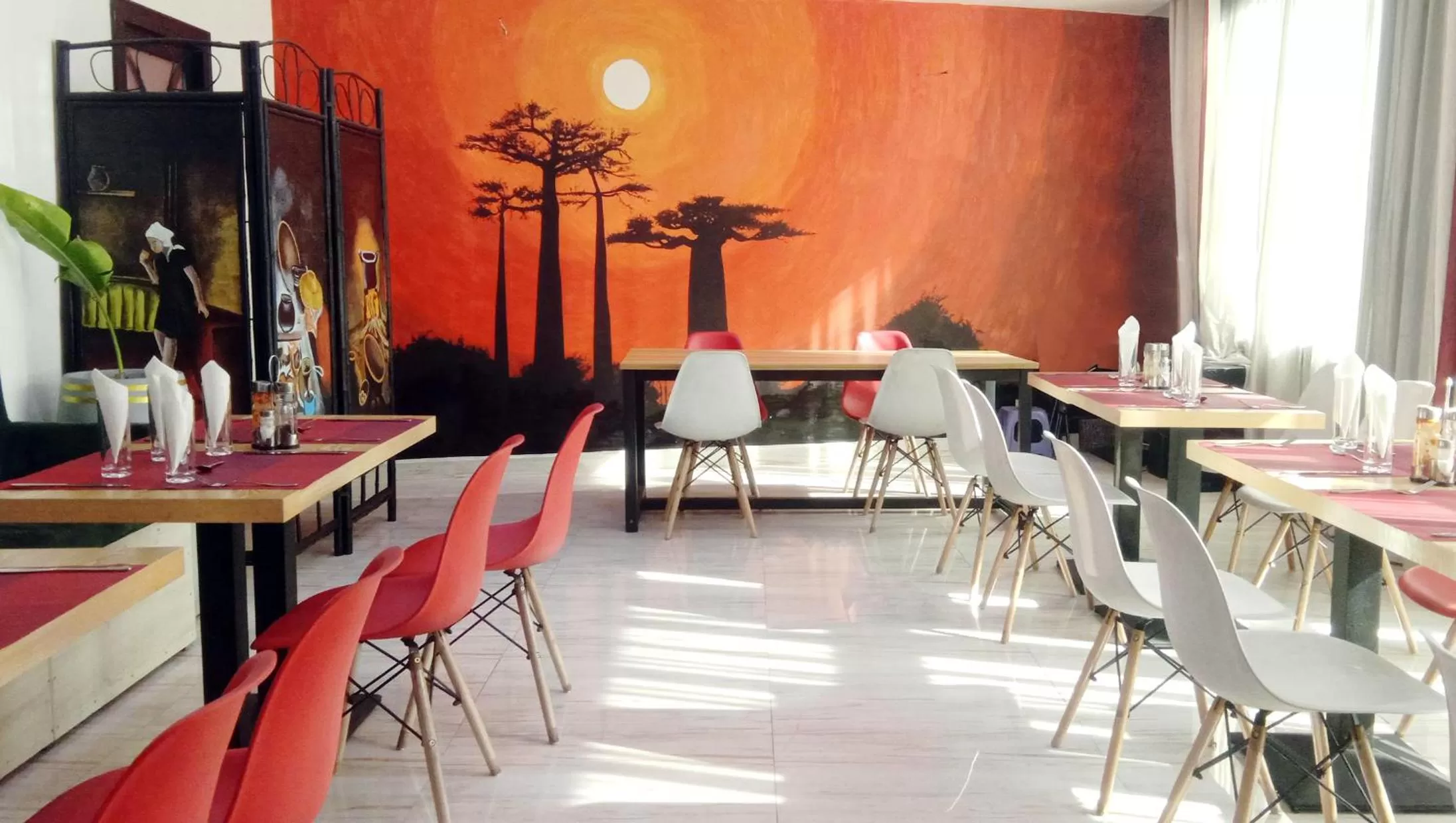 Toilet in Valiha Hotel Antananarivo