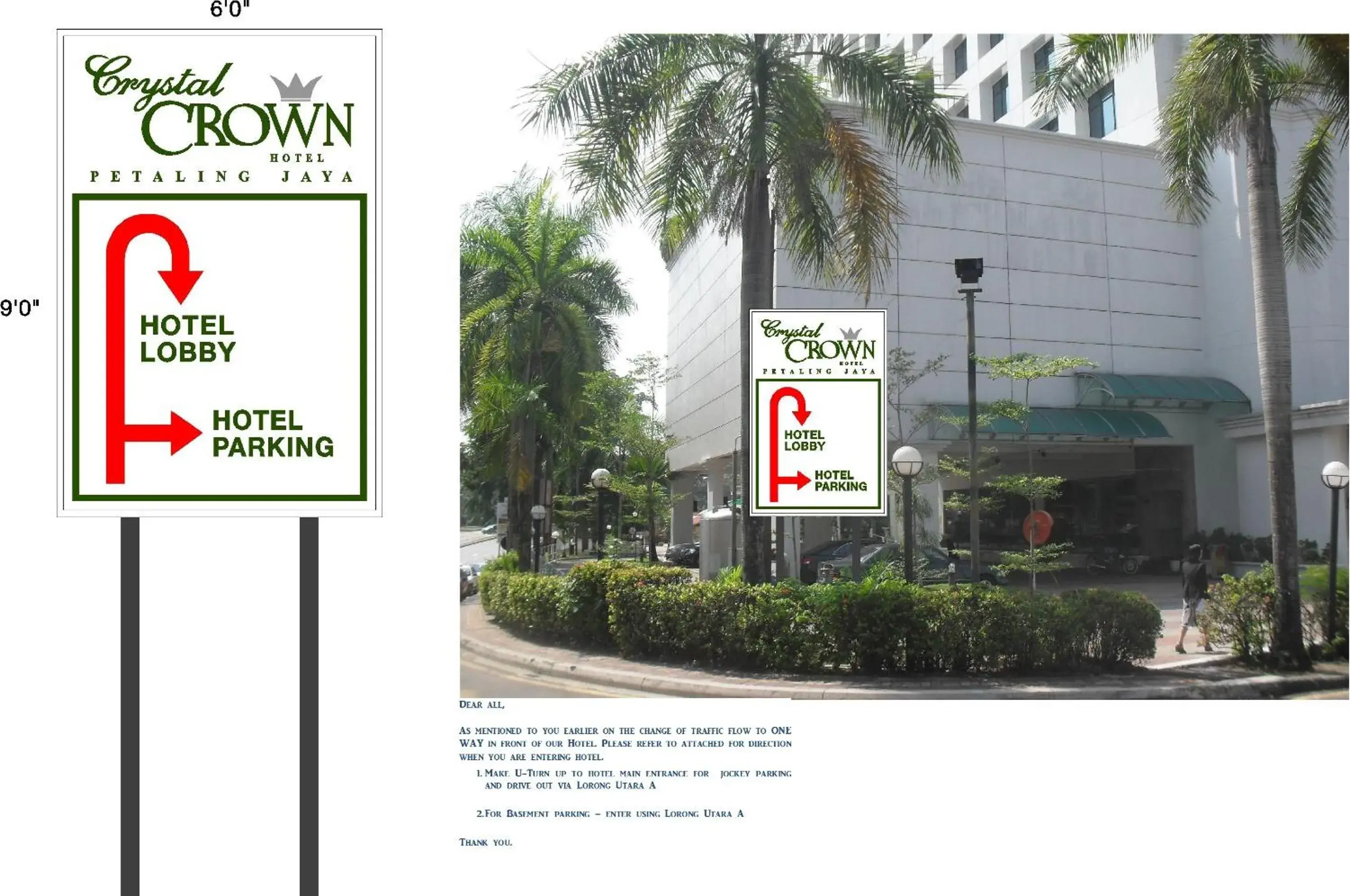 Facade/entrance, Property Logo/Sign in Crystal Crown Hotel Petaling Jaya