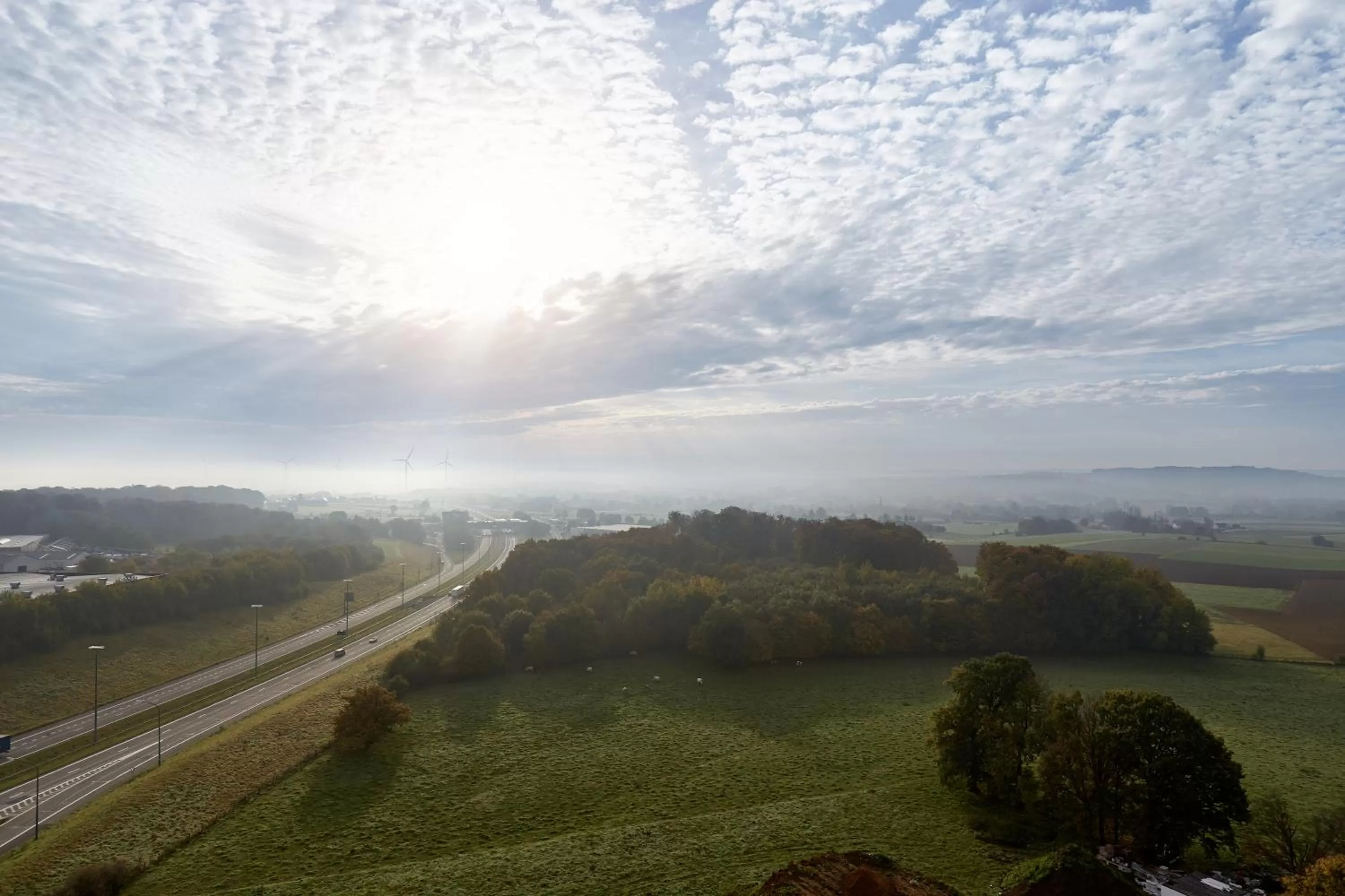 Natural landscape in Van Der Valk Luxembourg Arlon