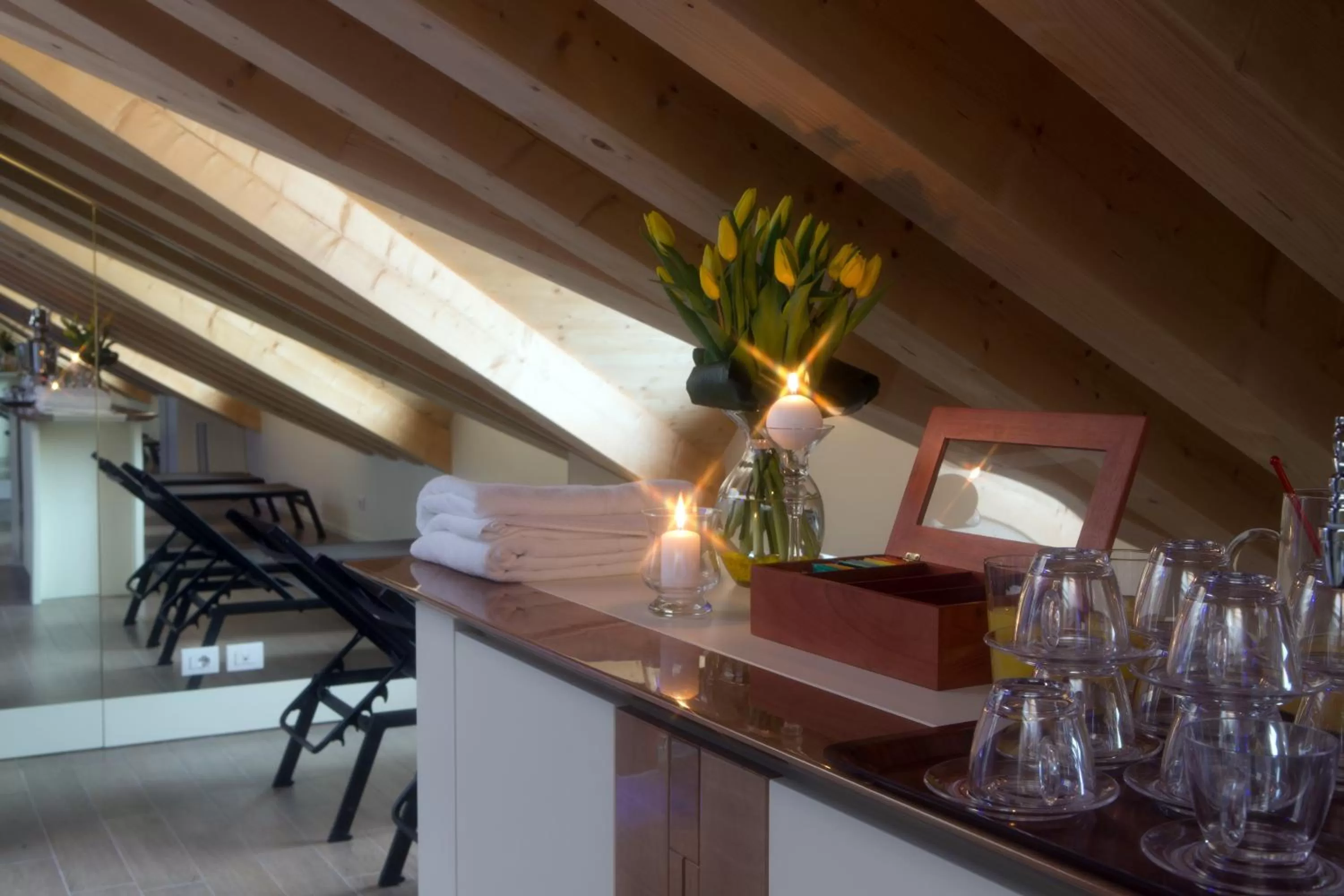 Spa and wellness centre/facilities in Villa del Poggio Prosecco Bike Hotel