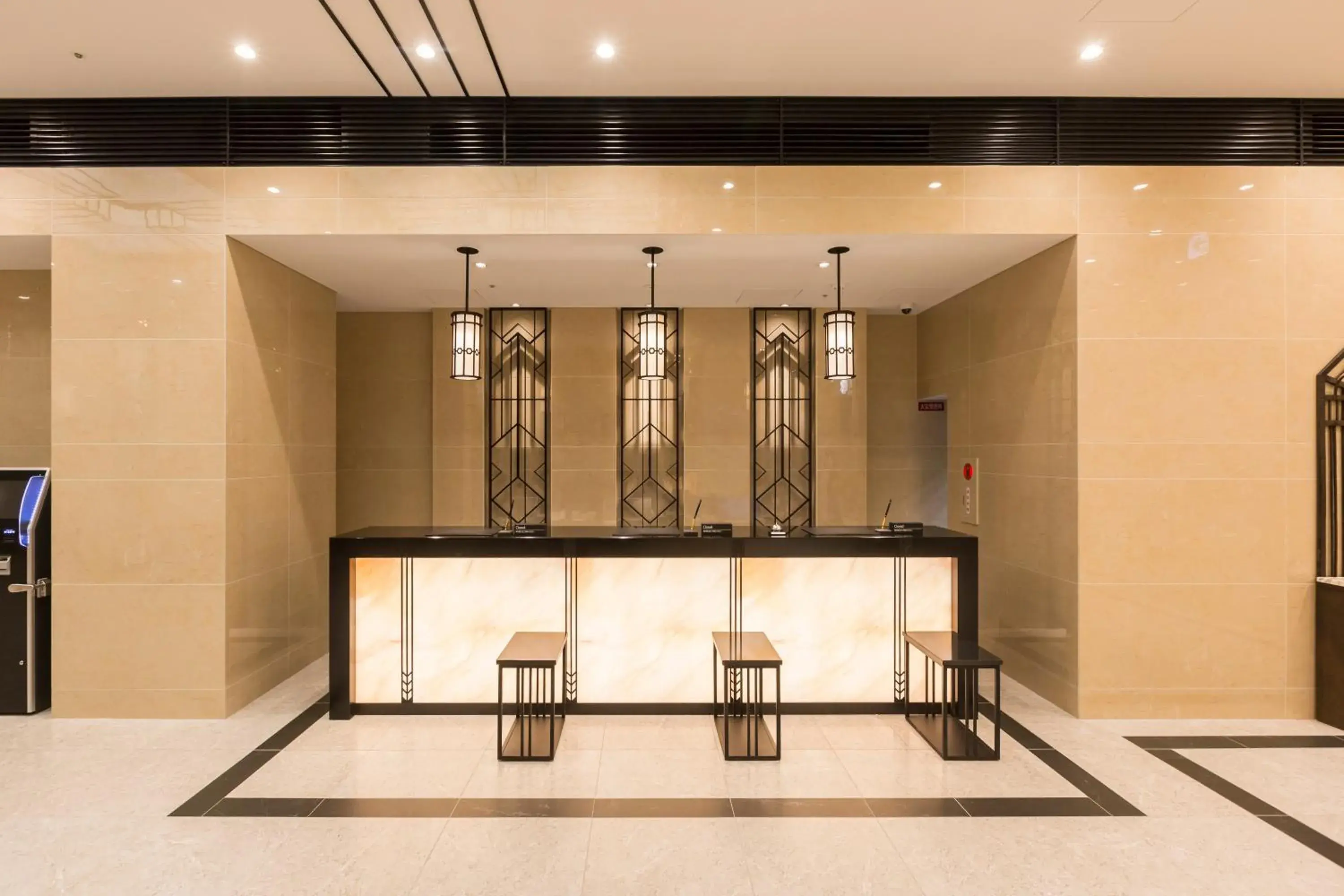 Lobby or reception in Hotel Dans Le Coeur Osaka Umeda