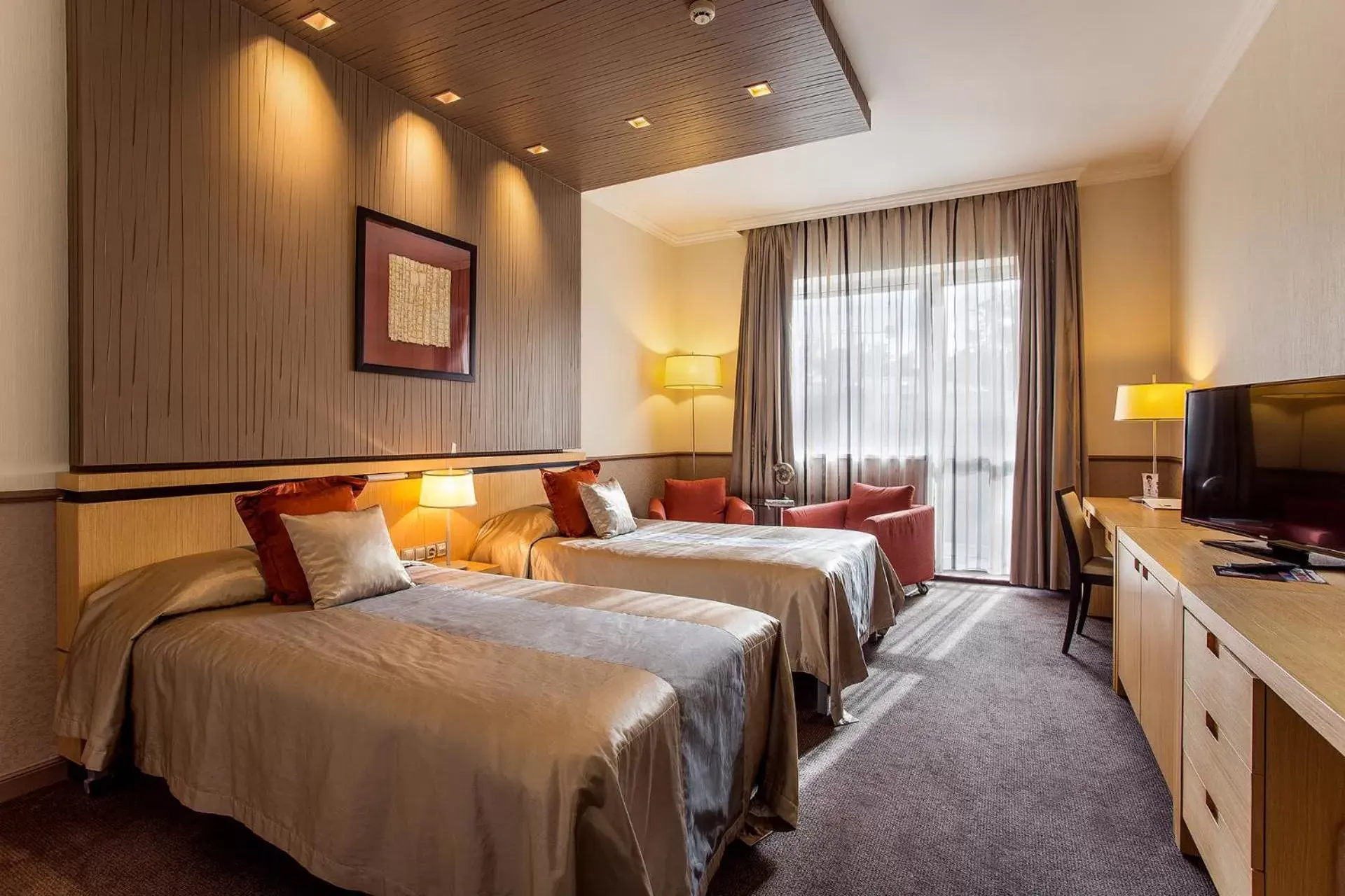 Bedroom, Bed in Mamaison Hotel Andrassy Budapest Bedroom, Bed in Mamaison Hotel Andrassy Budapest