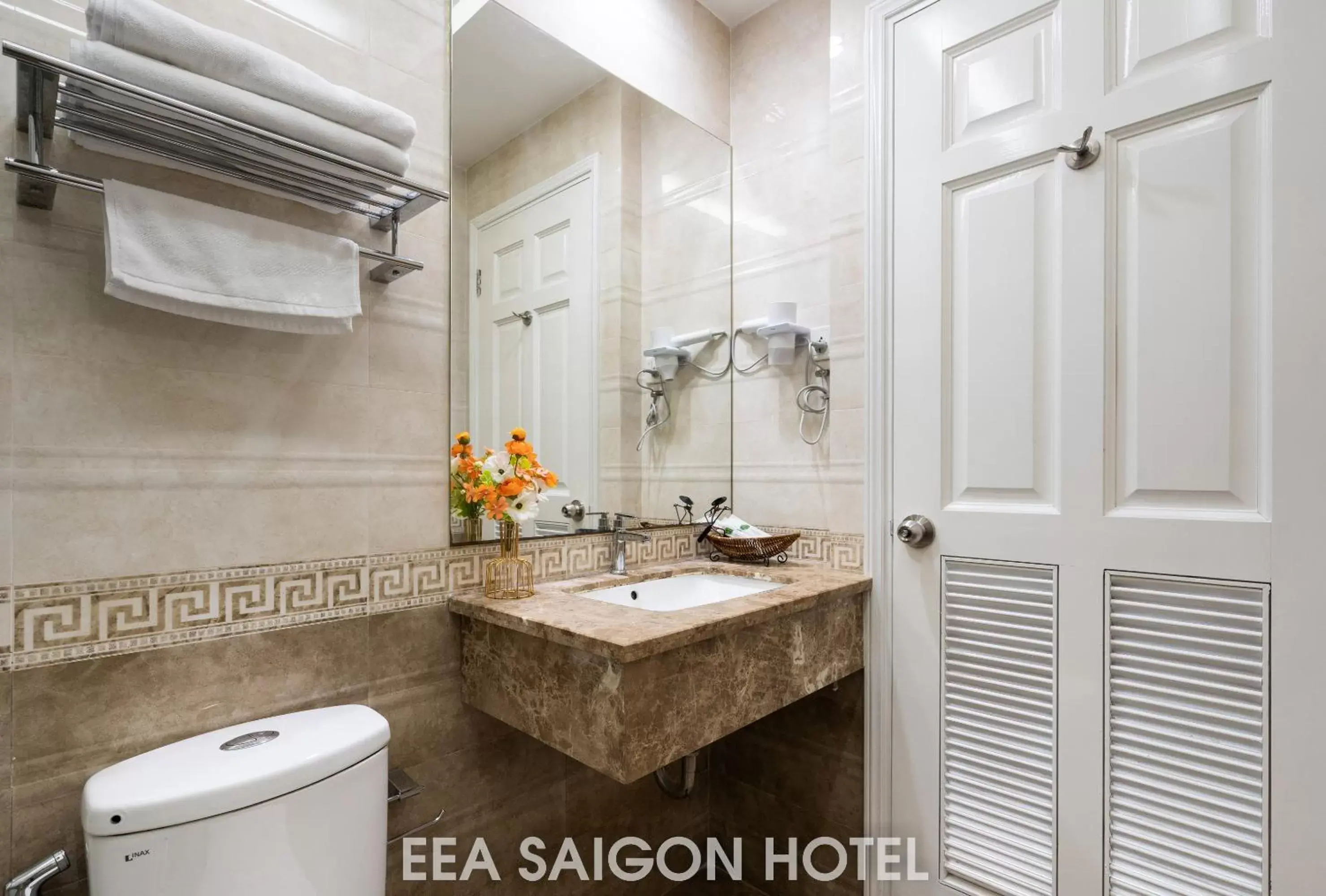 Toilet, Bathroom in EEA Central Saigon Hotel