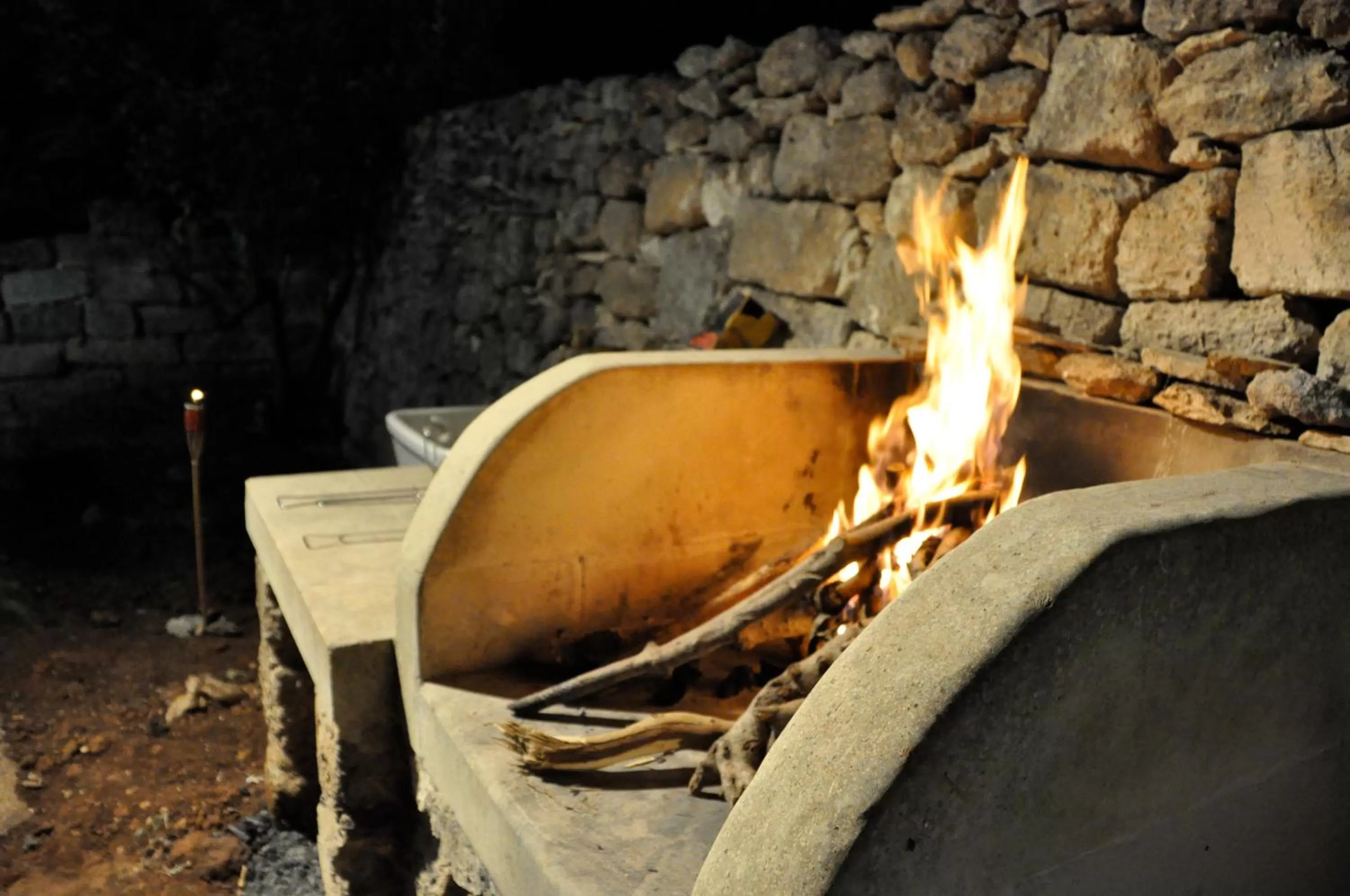 BBQ facilities in B&B La Seta Rossa