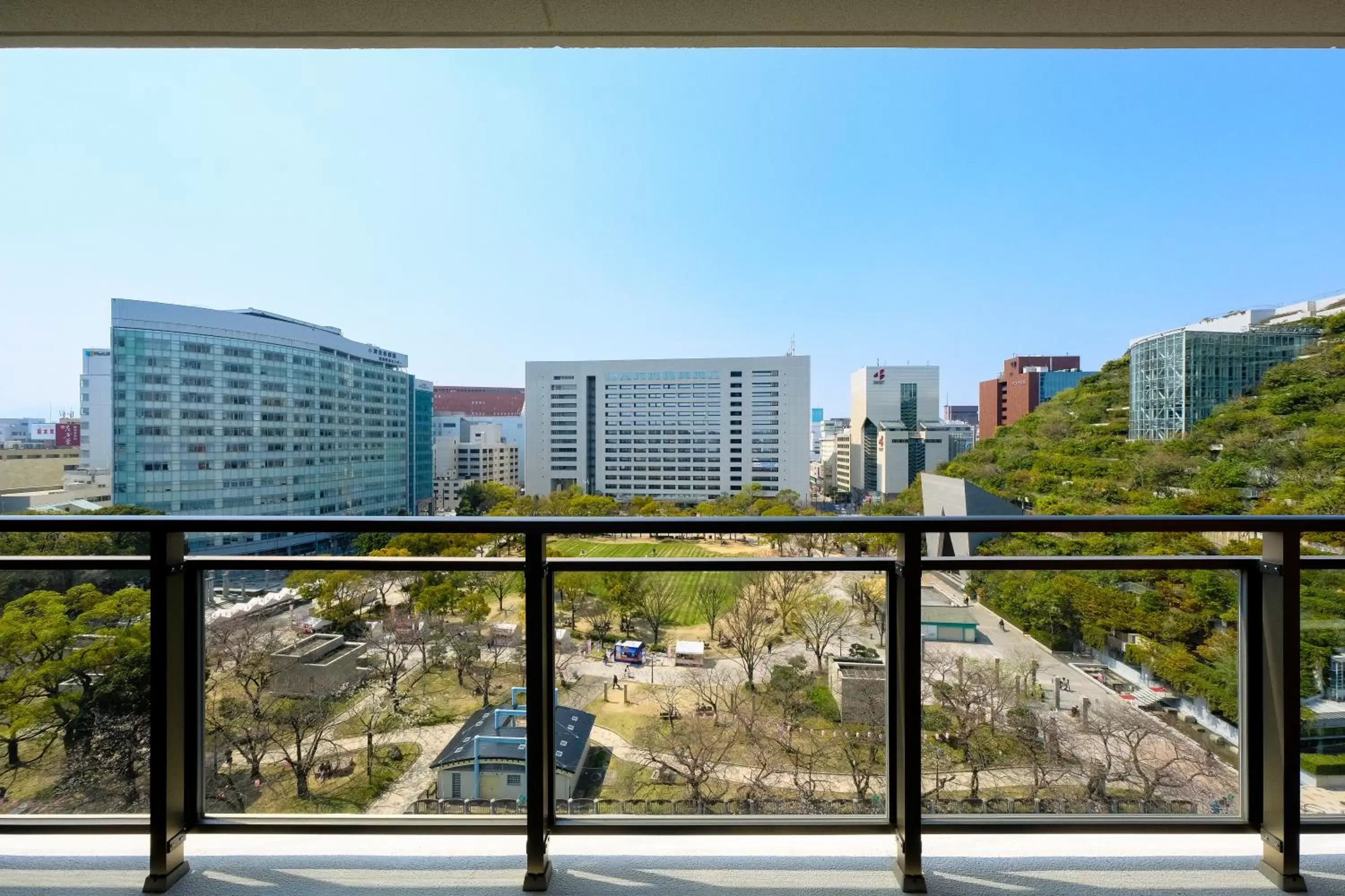 Balcony/Terrace in Hotel Grandolce HAKATA