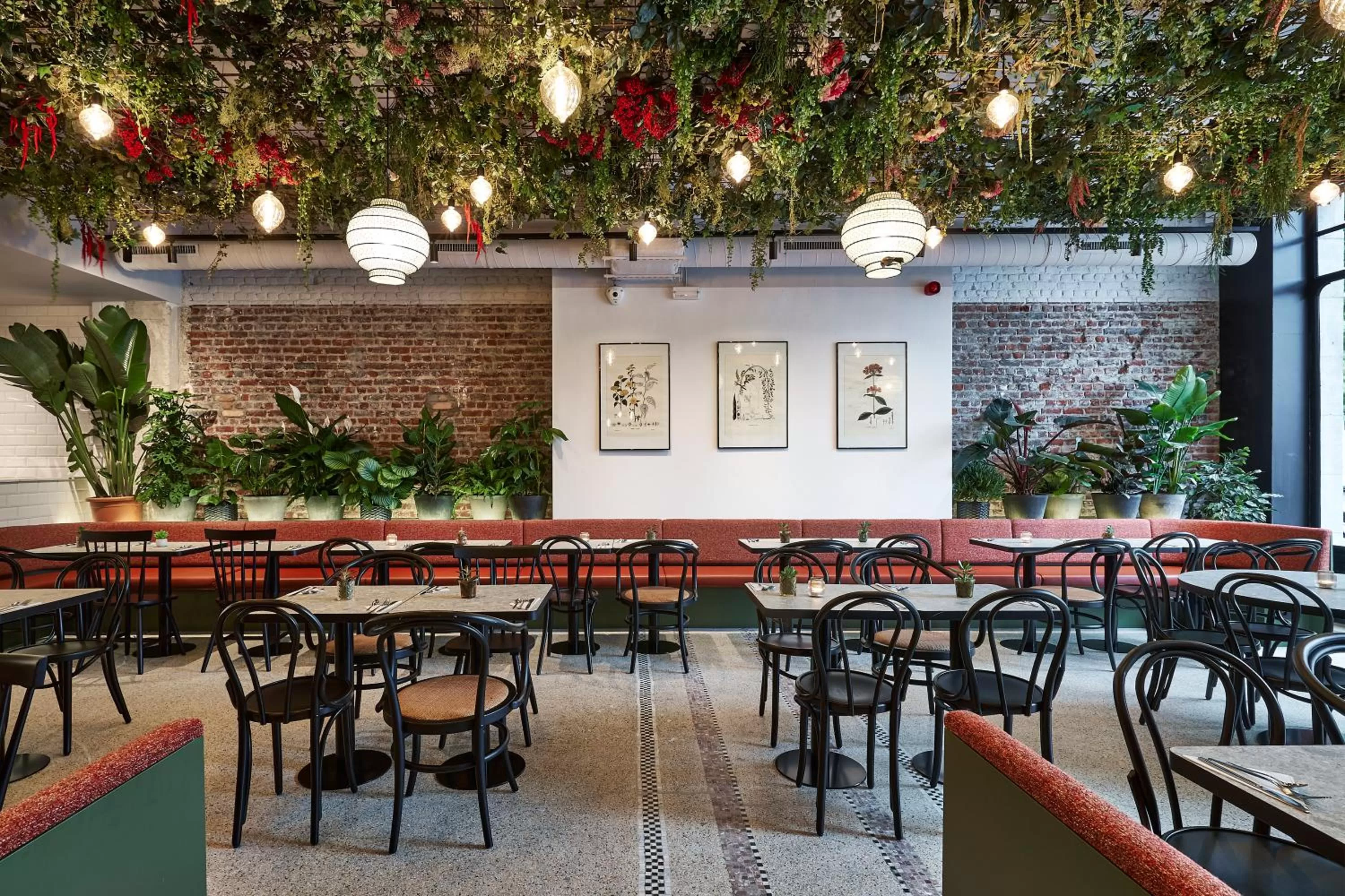 Breakfast in Urban Yard Hotel