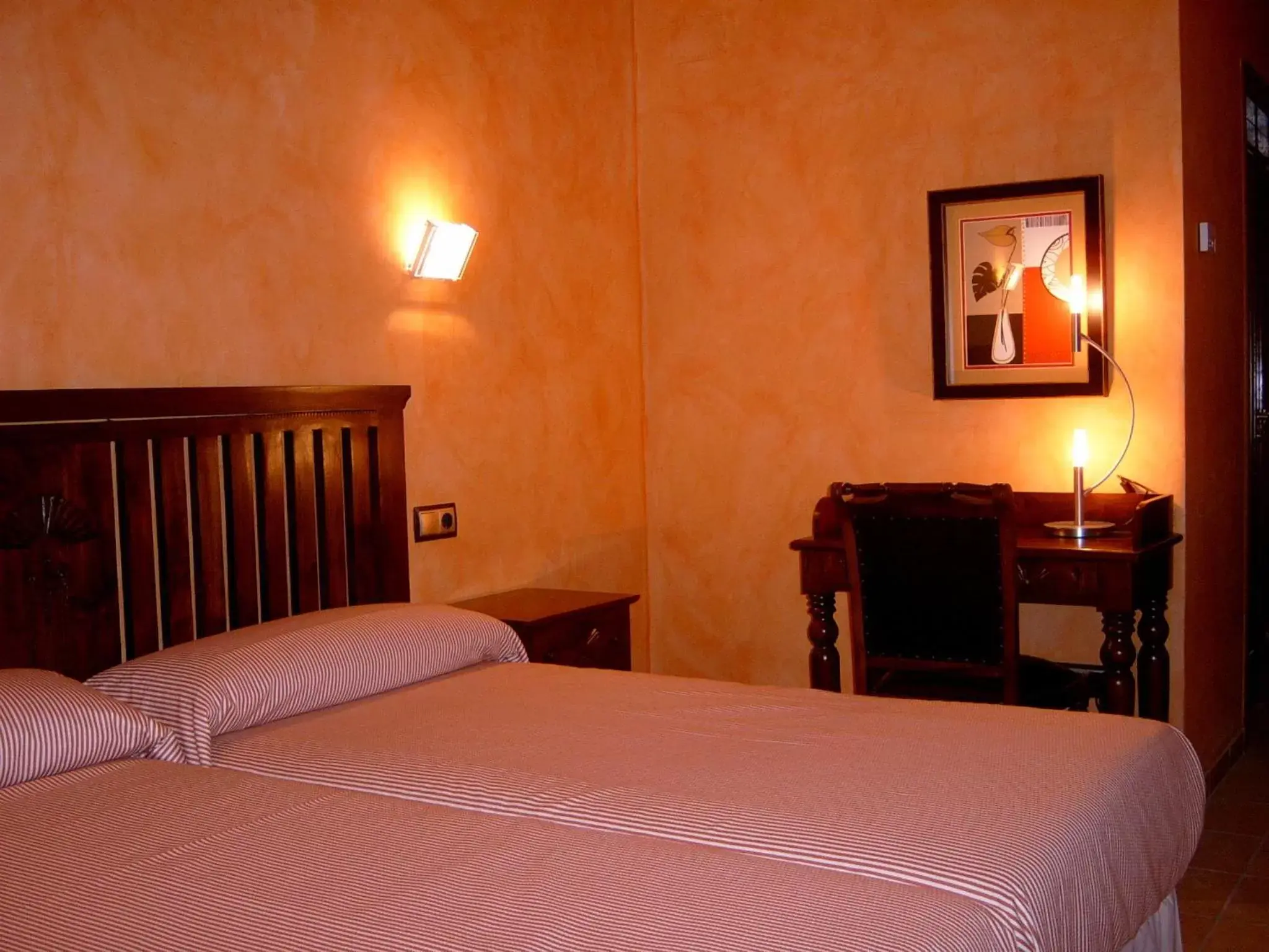 Twin Room in L'Agora Hotel Twin Room in L'Agora Hotel