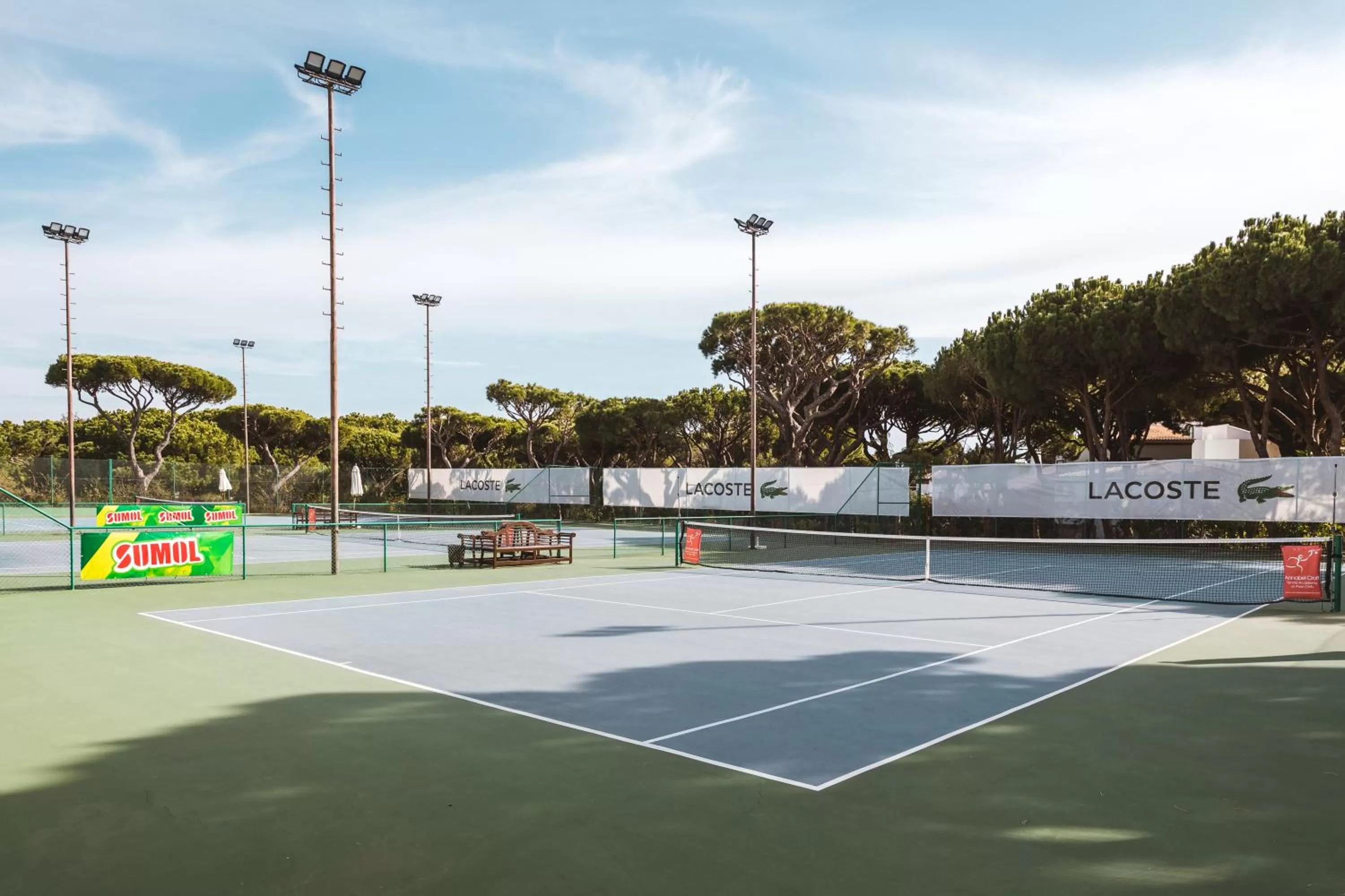 Tennis court in Pine Cliffs Gardens