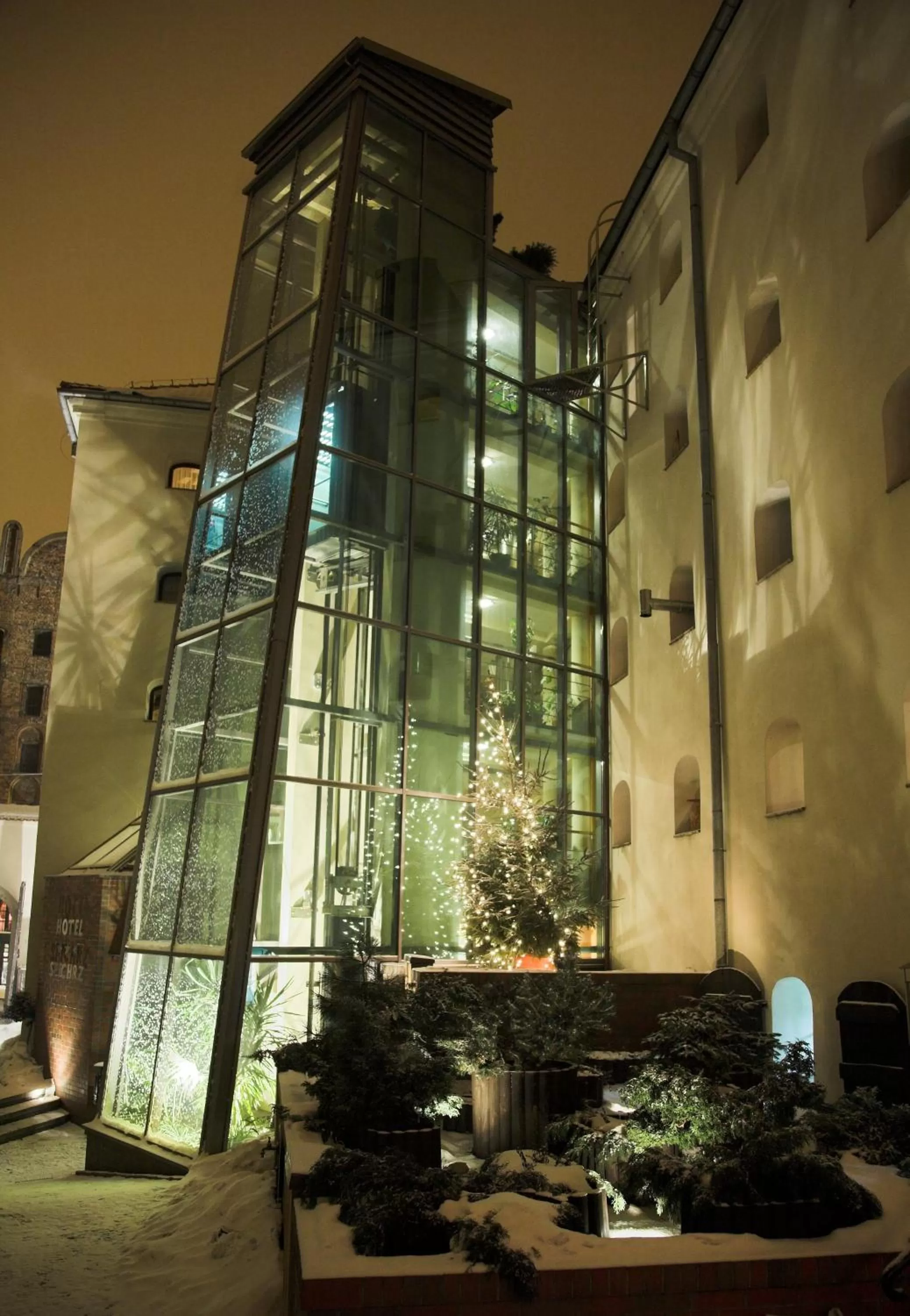 Facade/entrance in Hotel Spichrz