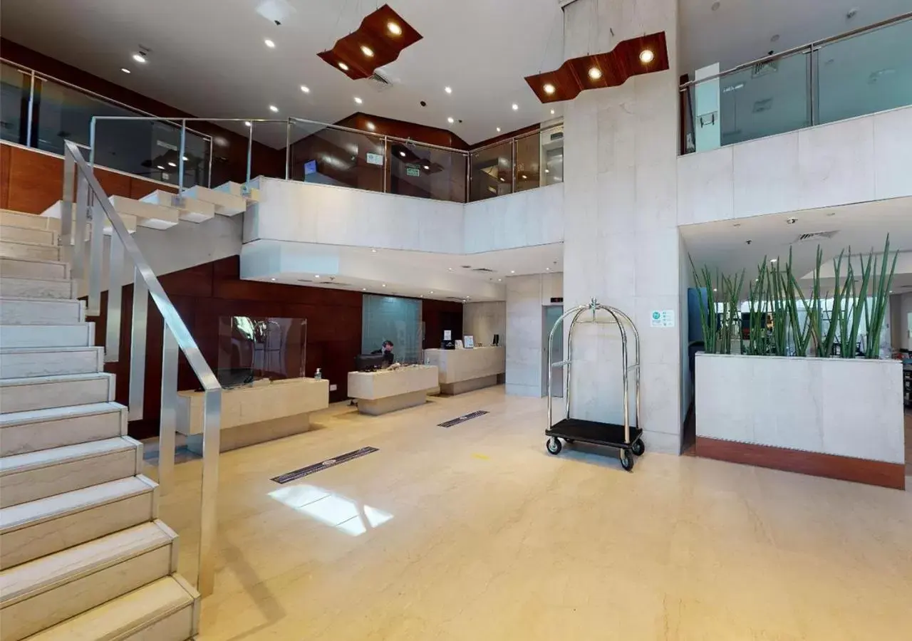 Lobby or reception in Estanplaza Berrini Lobby or reception in Estanplaza Berrini