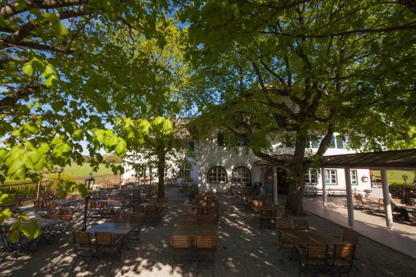 Patio in Hotel Gasthof Mostwastl