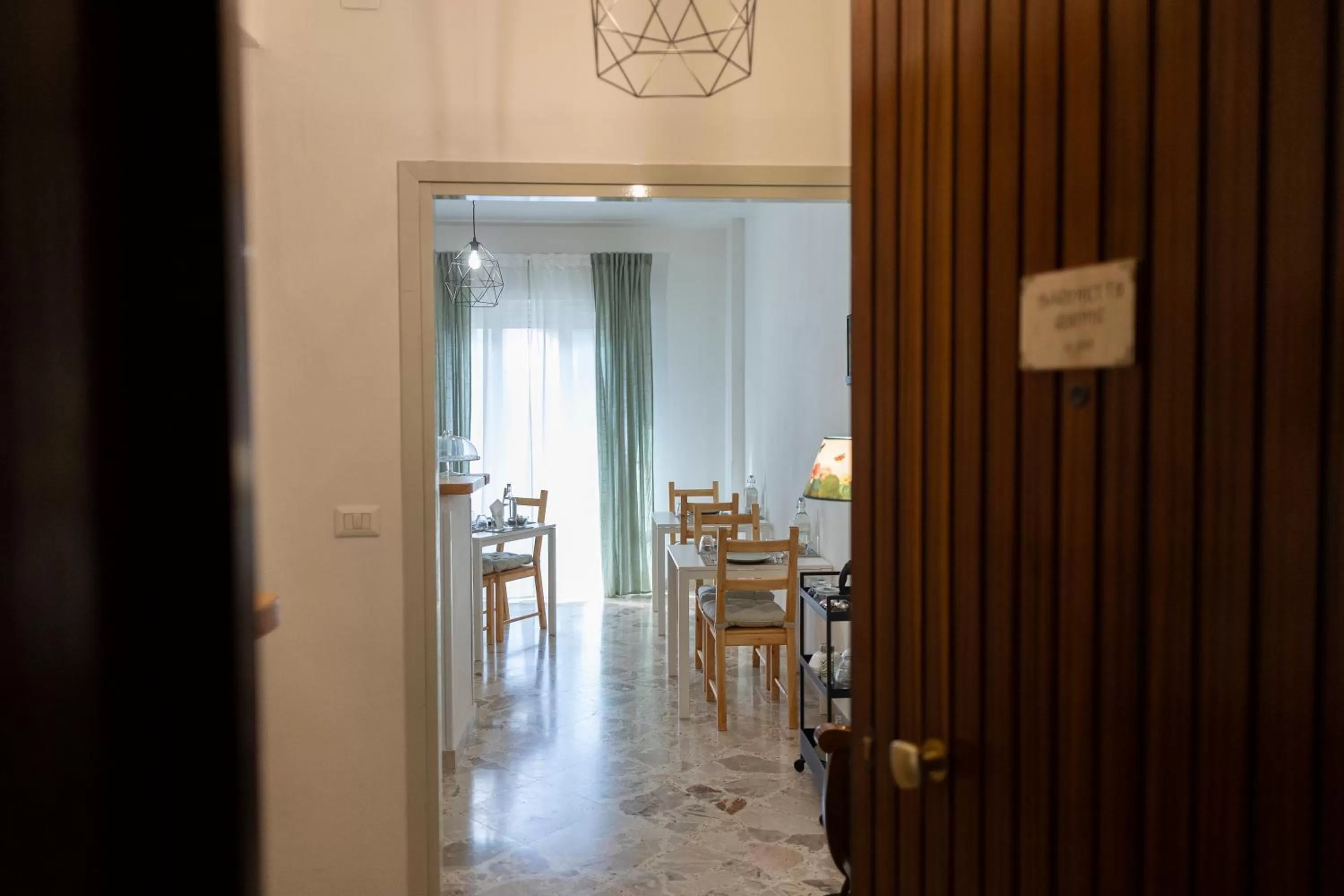 Decorative detail in Baronetto B&B