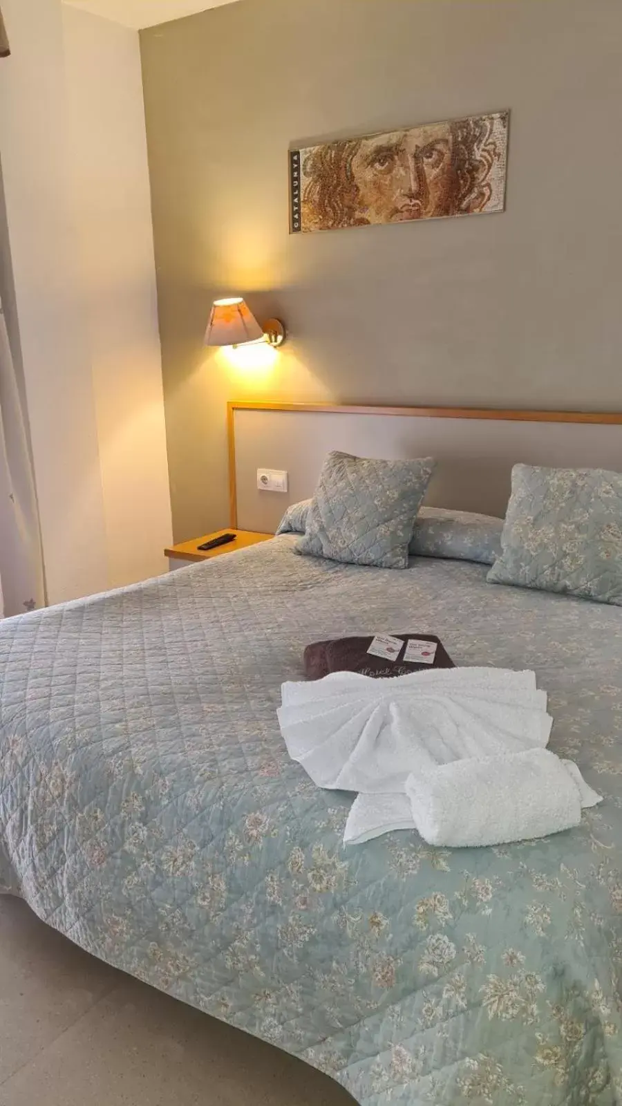 Bed in Hotel Cosmos Tarragona