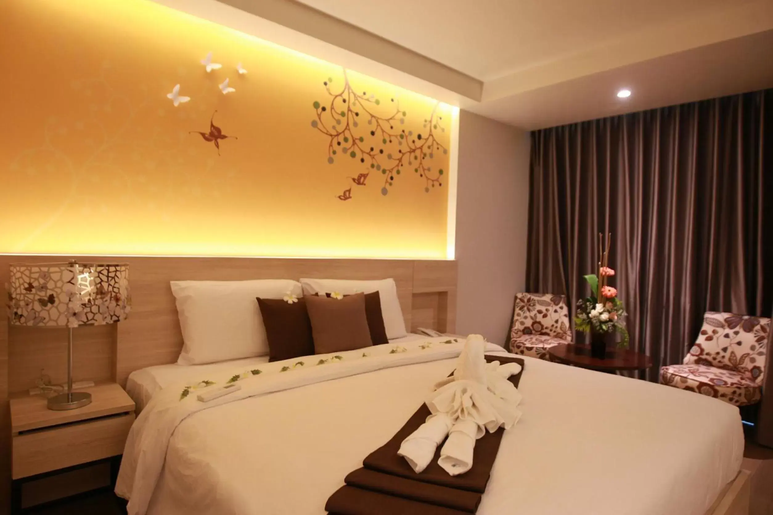 Bed in Levana Pattaya Hotel - SHA Extra Plus