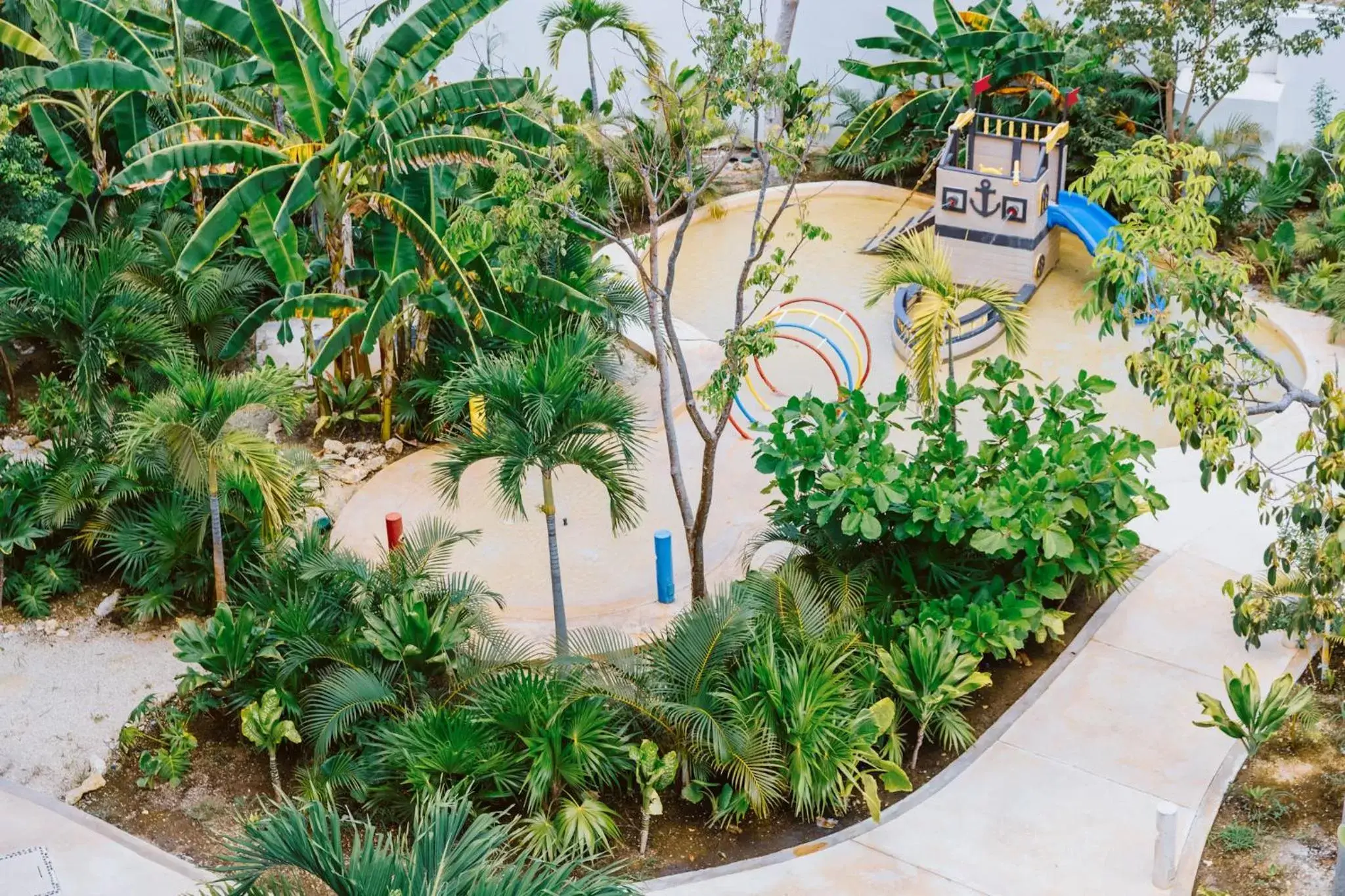 Children play ground, Pool View in The Waves Tulum