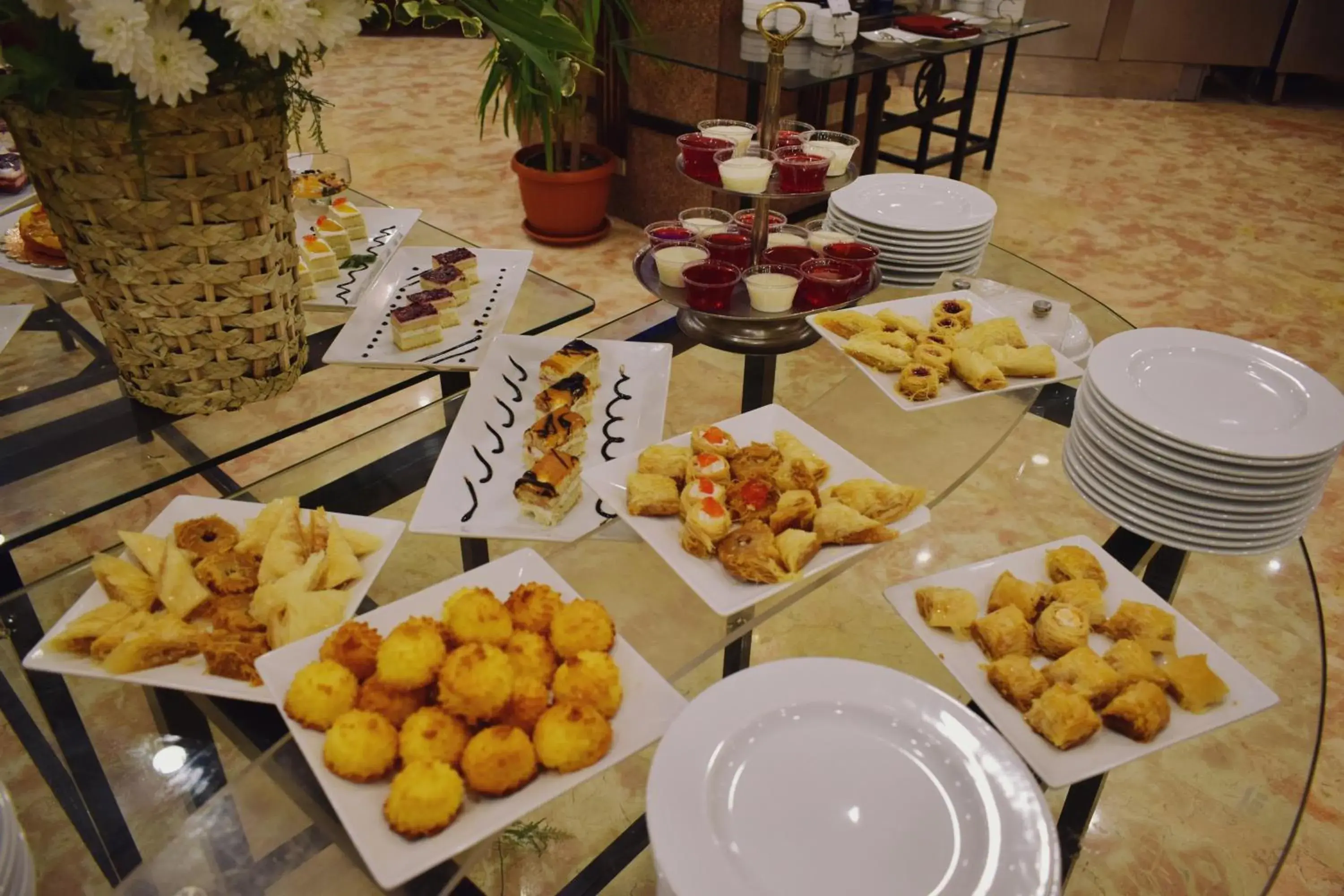 Food in Romance Alexandria Hotel