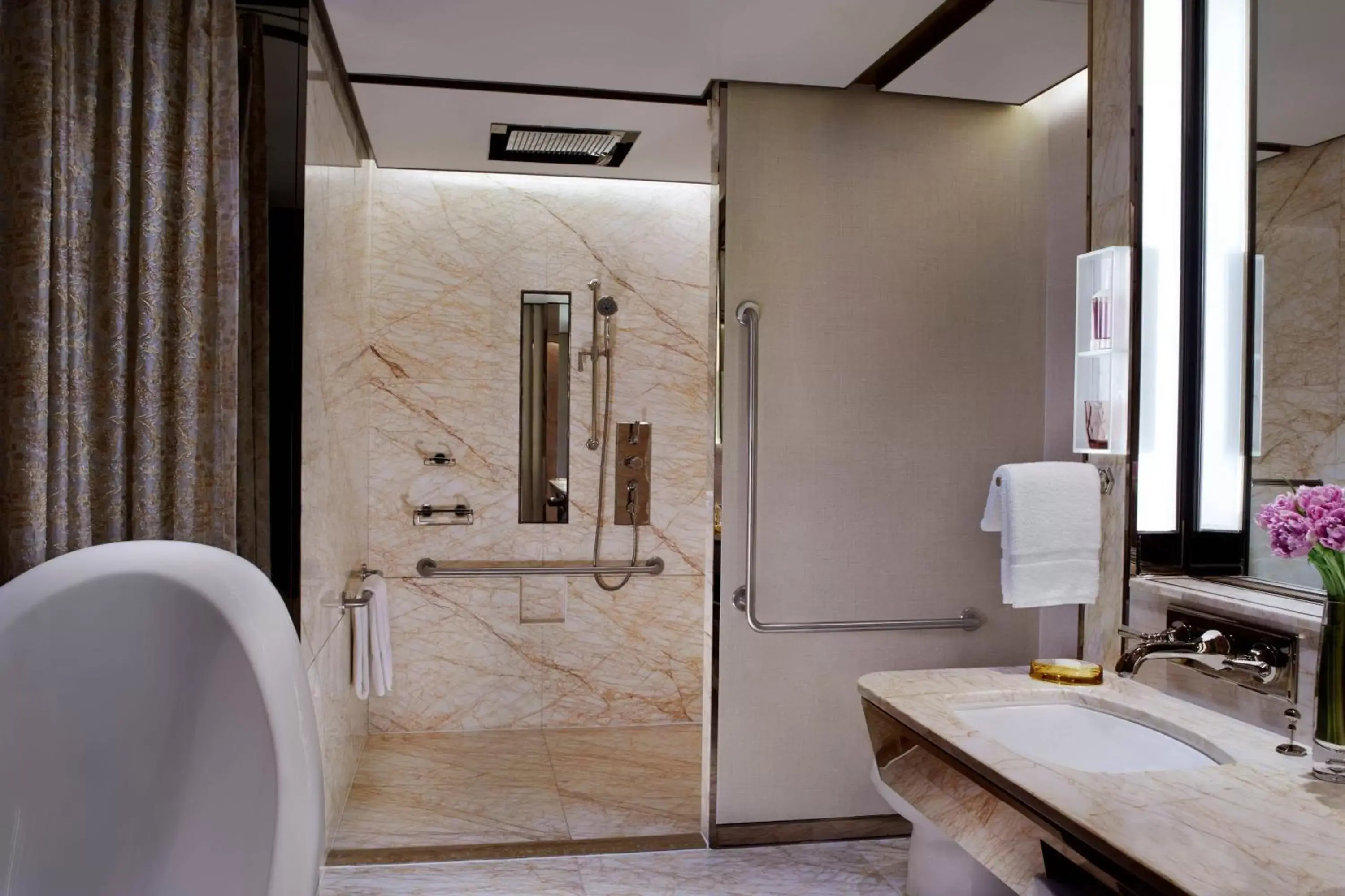 Bathroom in The Ritz-Carlton Shanghai, Pudong