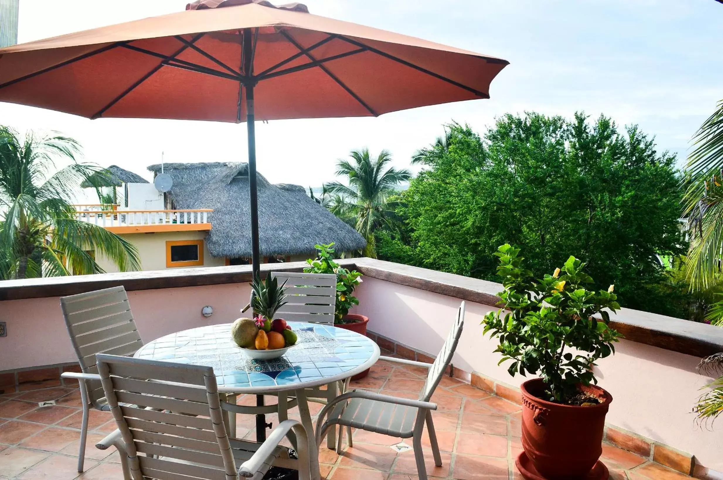 Balcony/Terrace in Hotel Casamar Suites