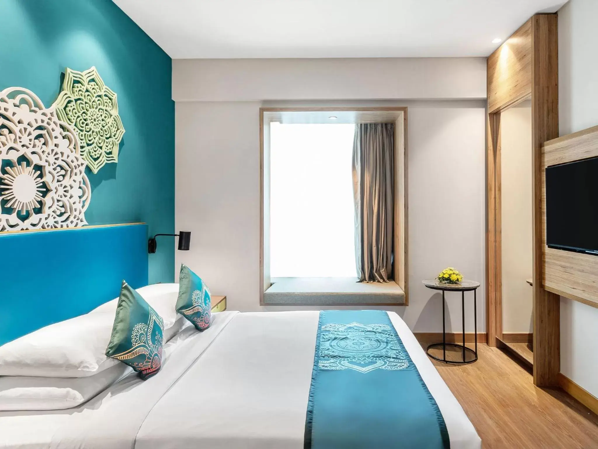 Bedroom, Bed in Grand Mercure Gandhinagar GIFT City - An Accor Hotels Brand