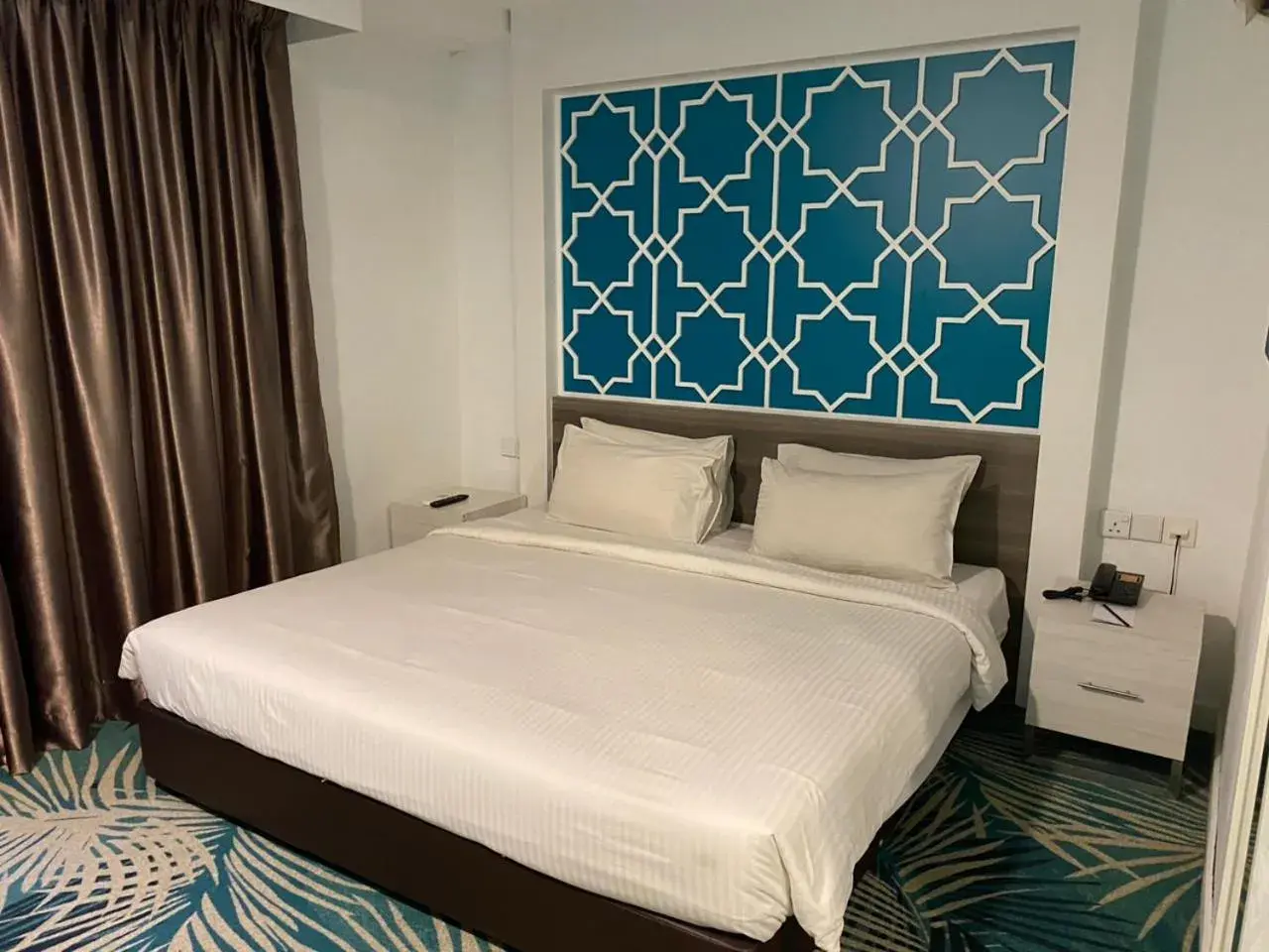 Bed in De Palma Hotel Shah Alam