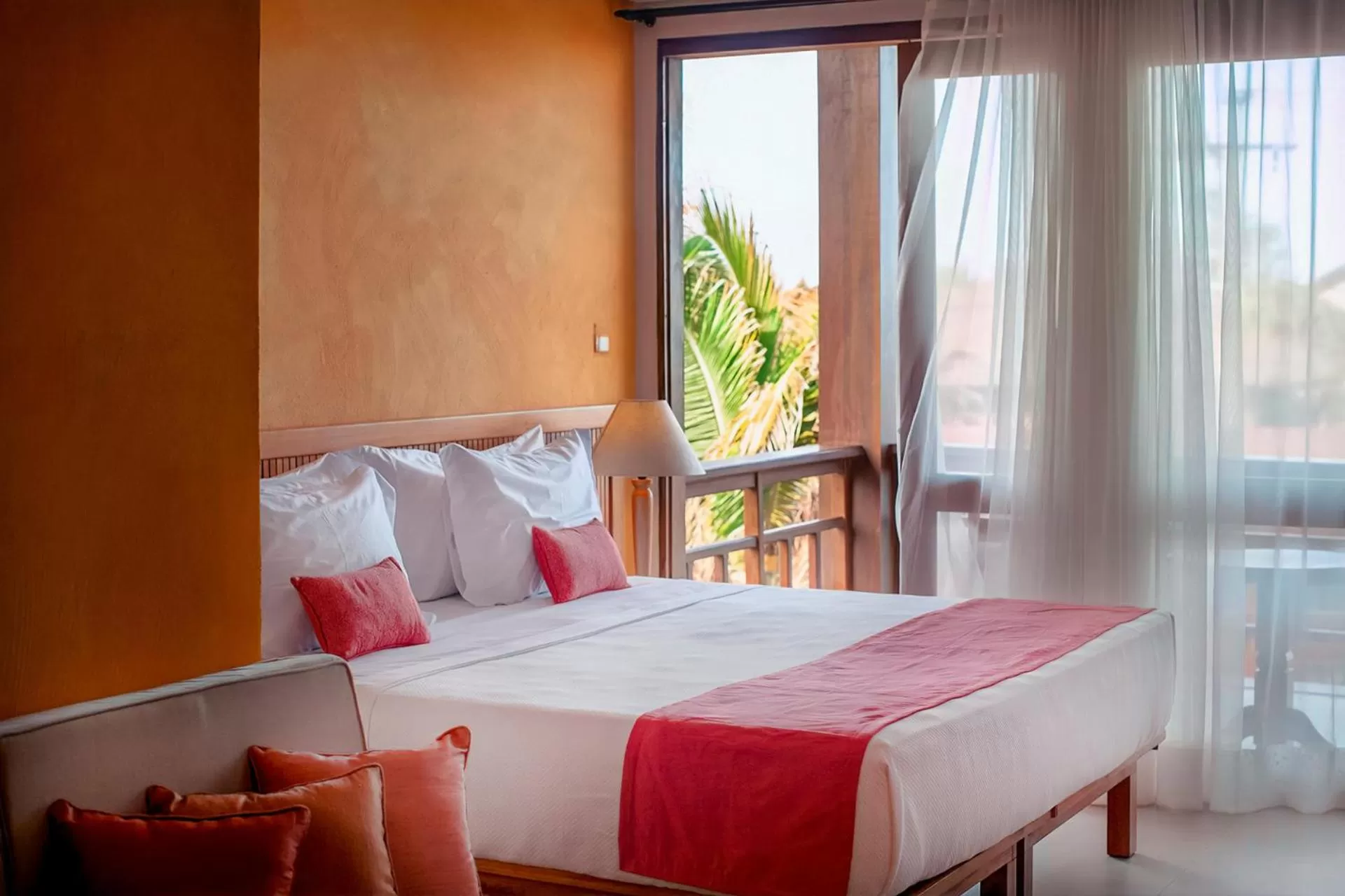 Bed in Zorah Beach Hotel
