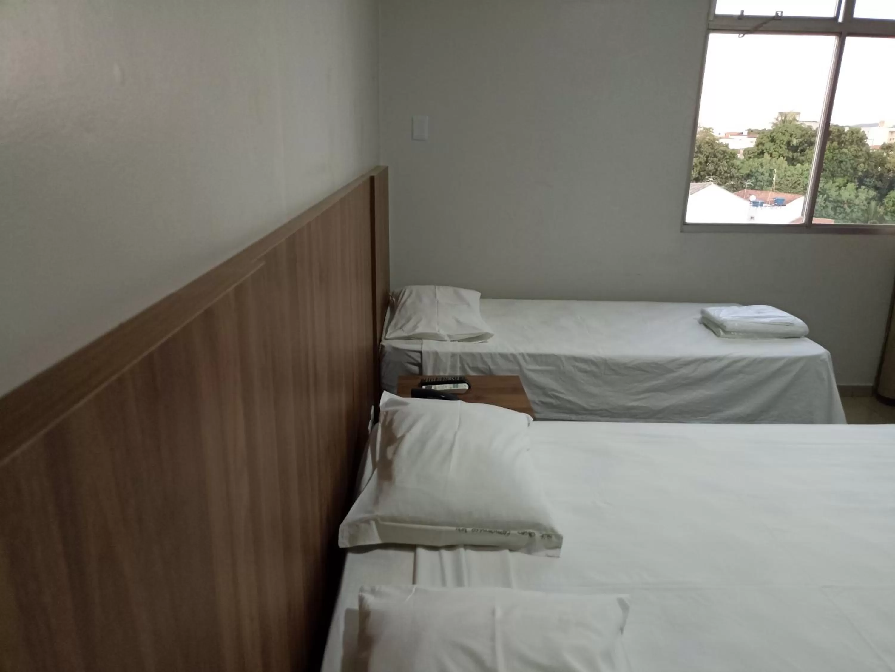 Bed in Hotel Oscar Econômico Montes Claros