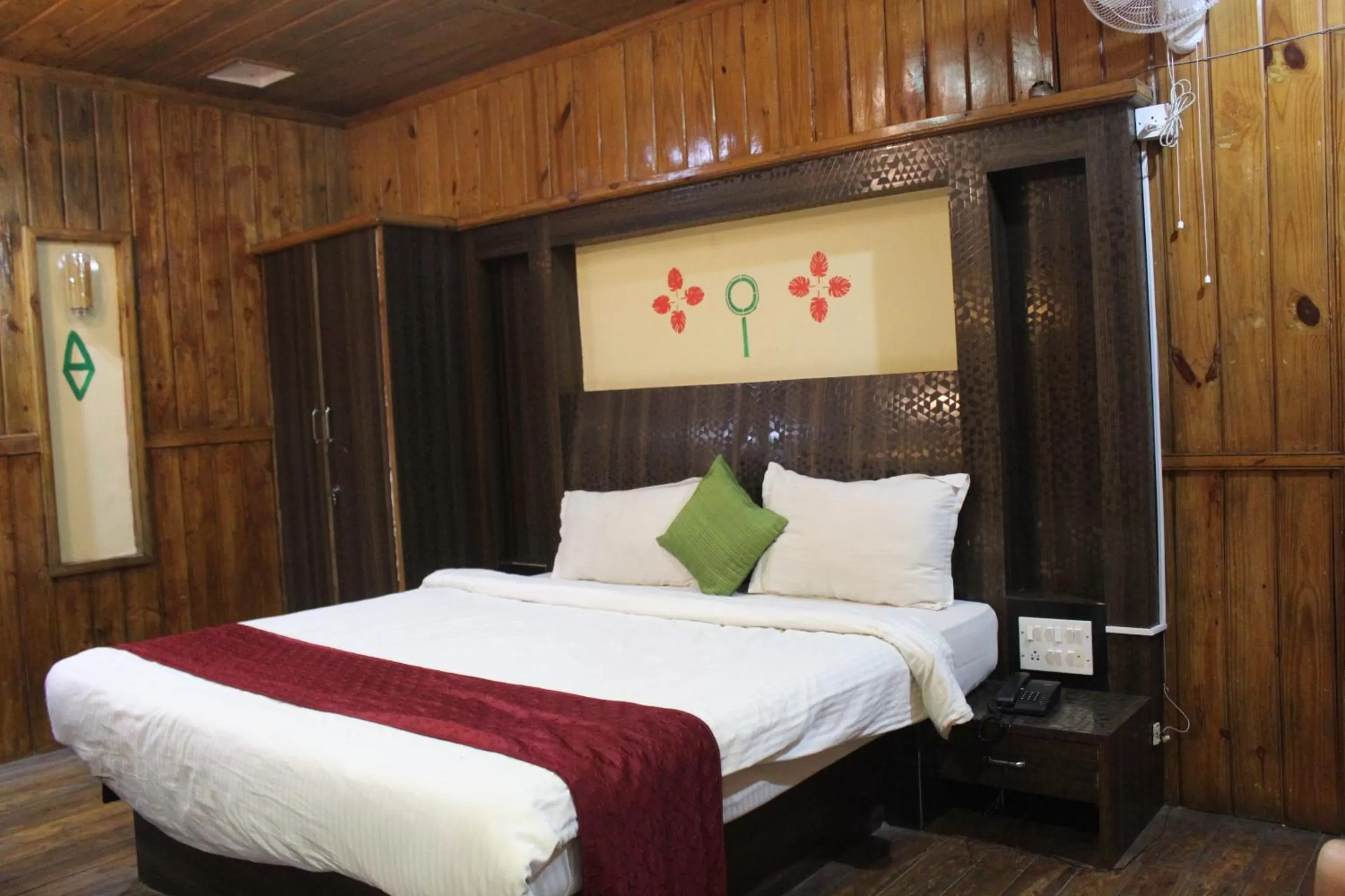 Bed in Greenwood Resort