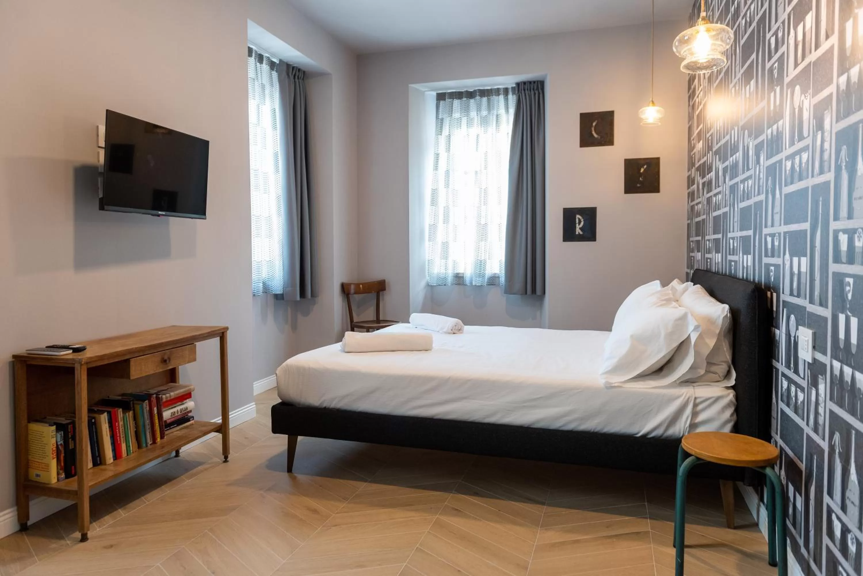 Bed in CASA Room Apartments Machiavelli 13