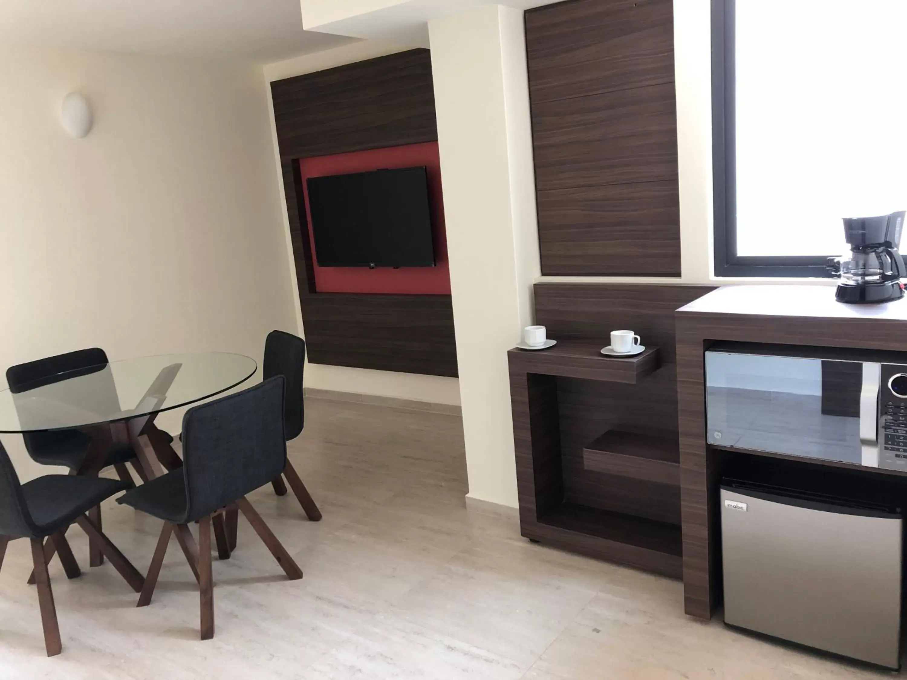 Dining area in MC Suites Mexico City