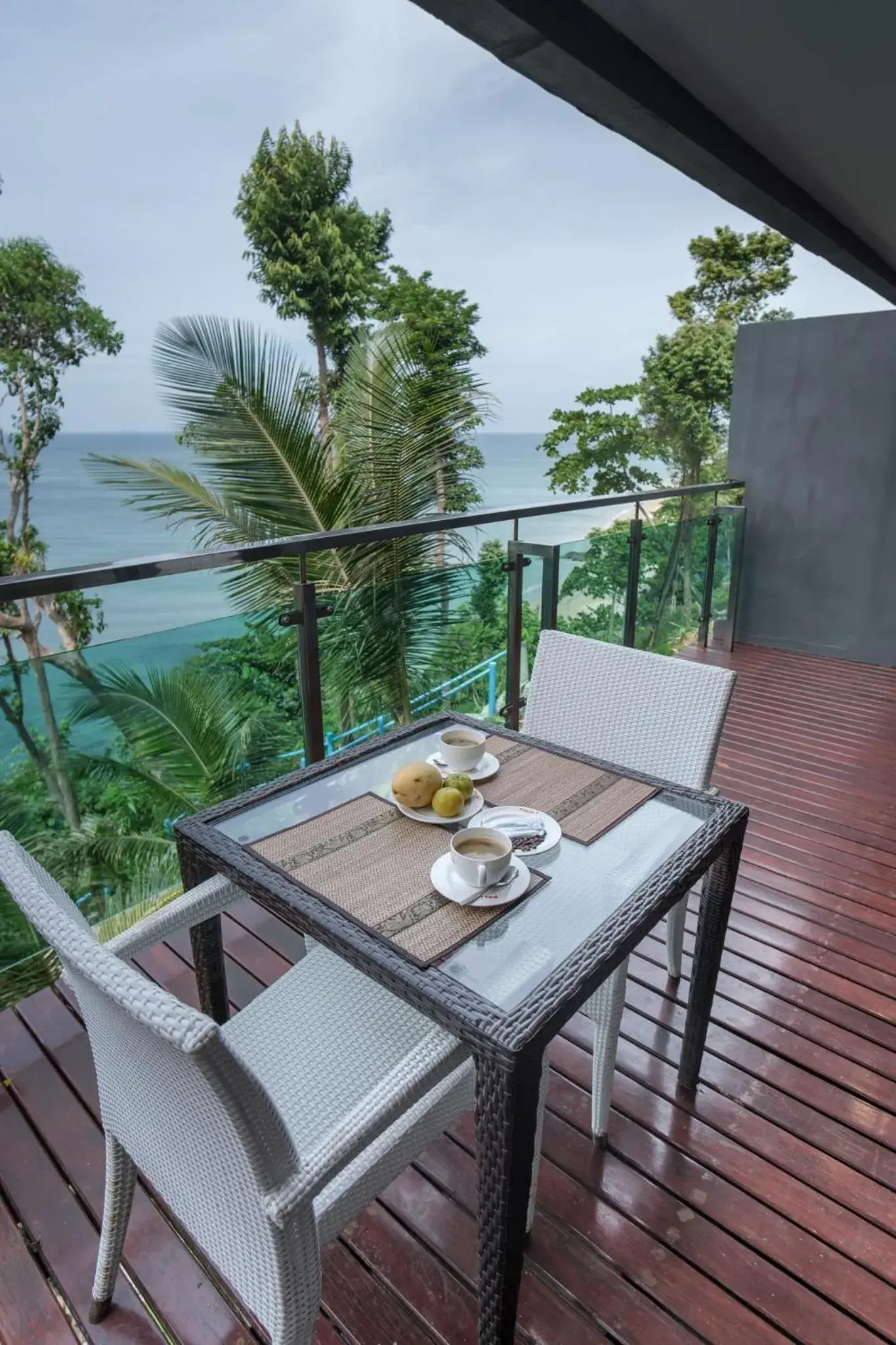 Balcony/Terrace in Cliff Lanta Suite-Koh Lanta Krabi