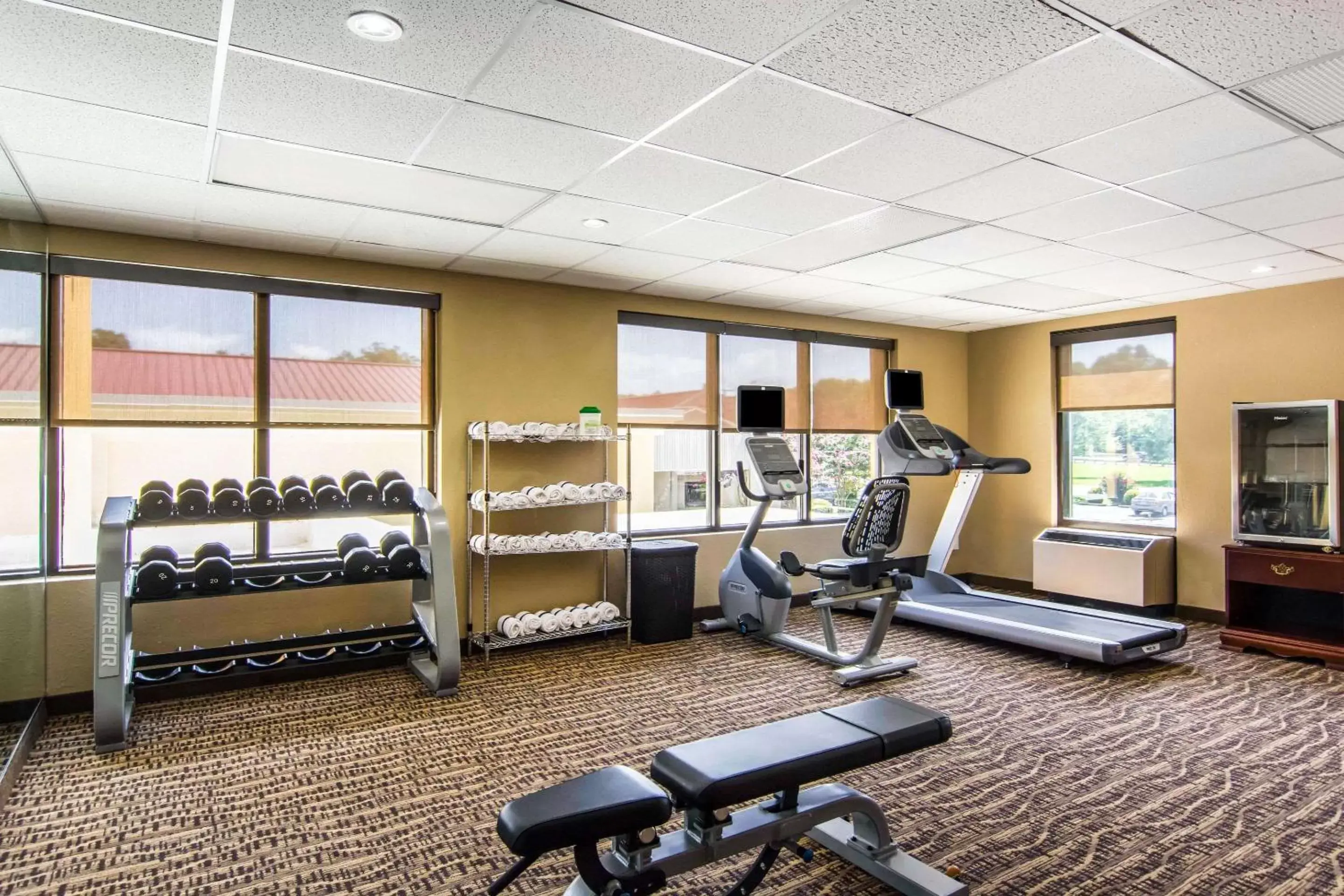 Fitness centre/facilities, Fitness Center/Facilities in Comfort Inn Newport News Williamsburg East