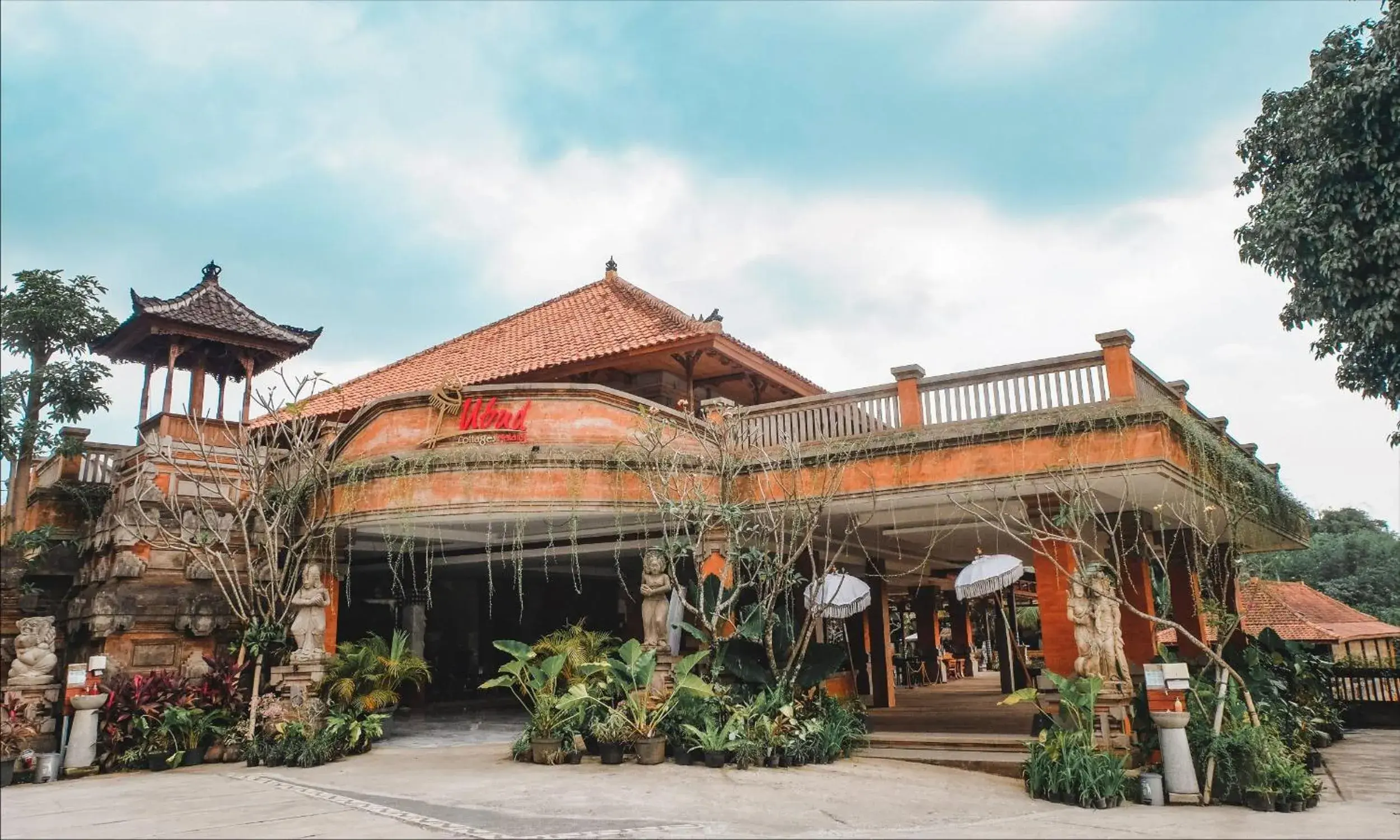 Property Building in Ubud Hotel and Cottages