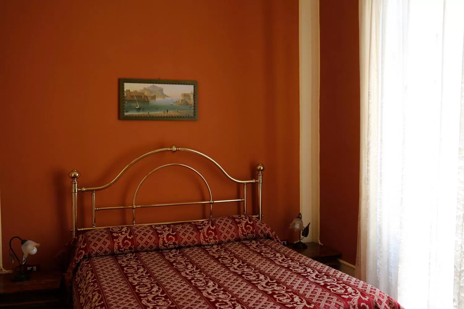 Bed in I Cavalieri di Malta